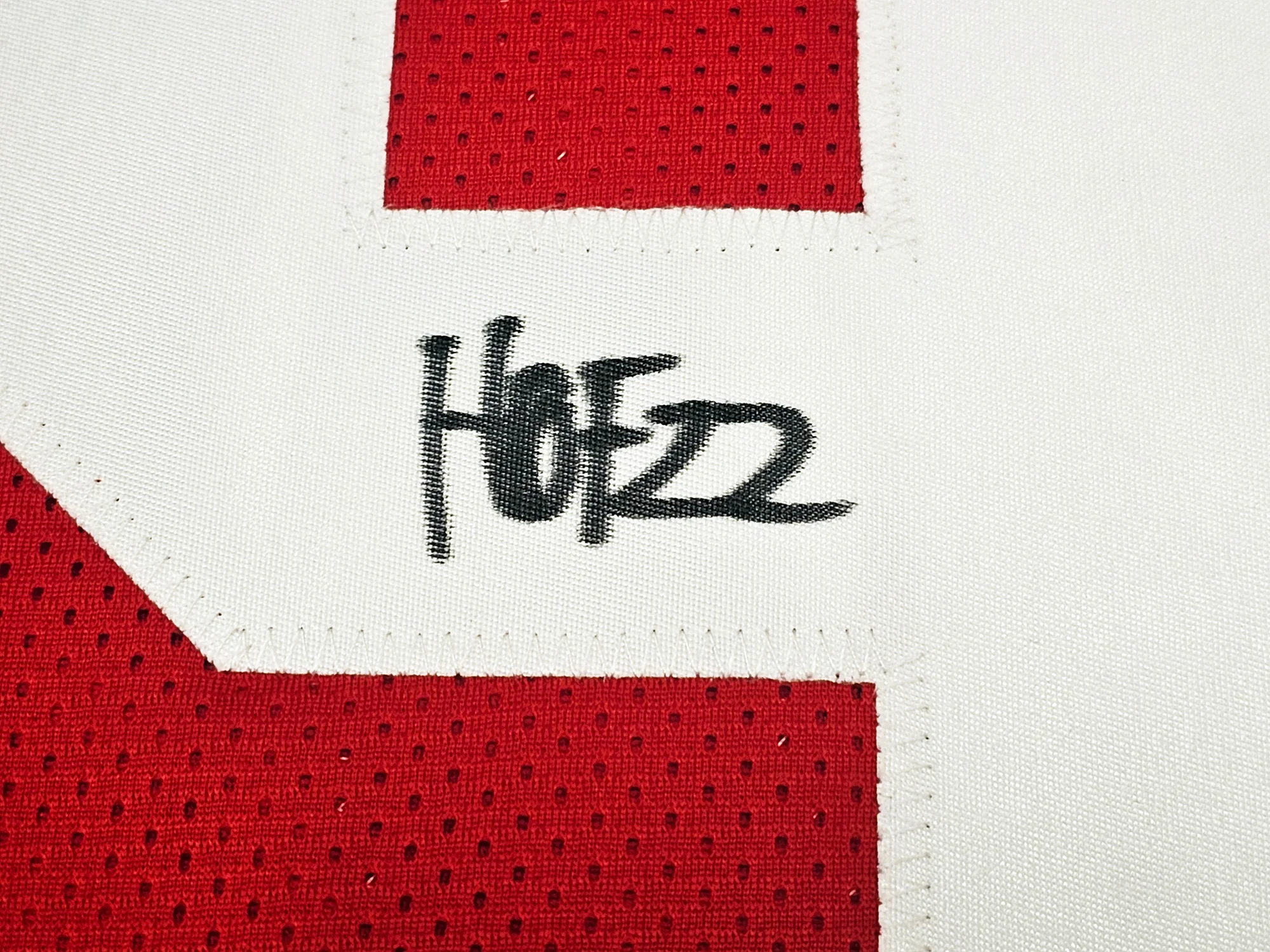 San Francisco 49ers Bryant Young Autographed Red Jersey "HOF 22" Beckett BAS Witness Stock #218751 - Image 5