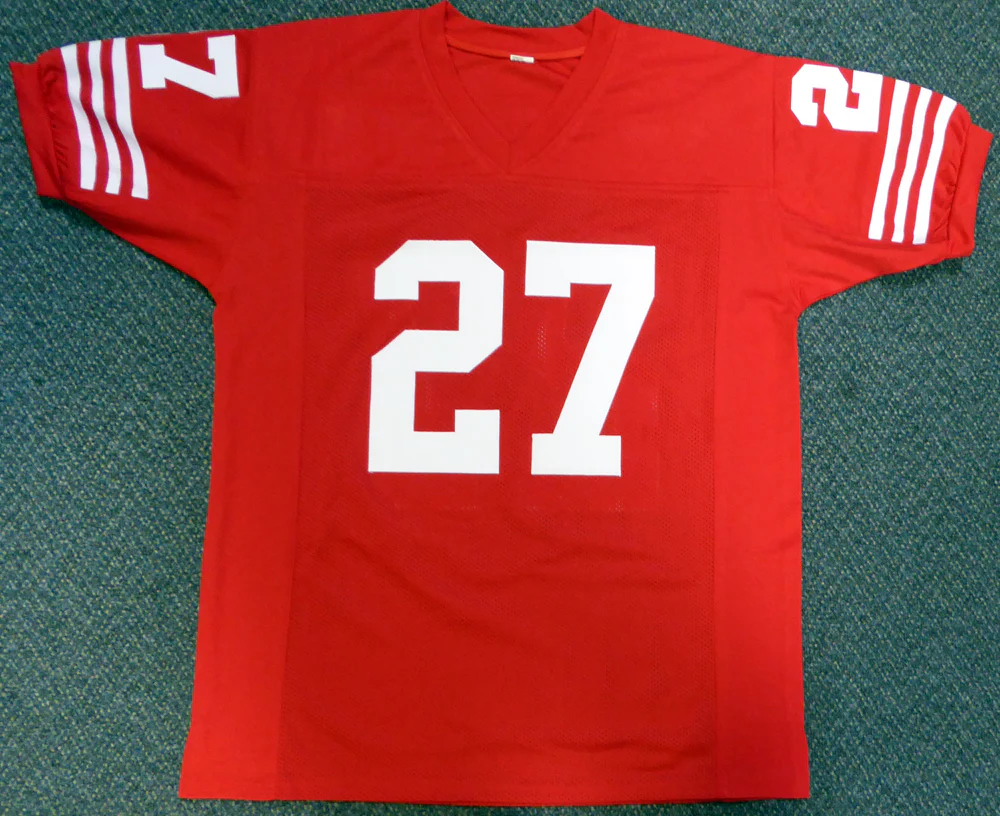 San Francisco 49ers Carlton Williamson Autographed Red Jersey PSA/DNA Stock #104814 - Image 4