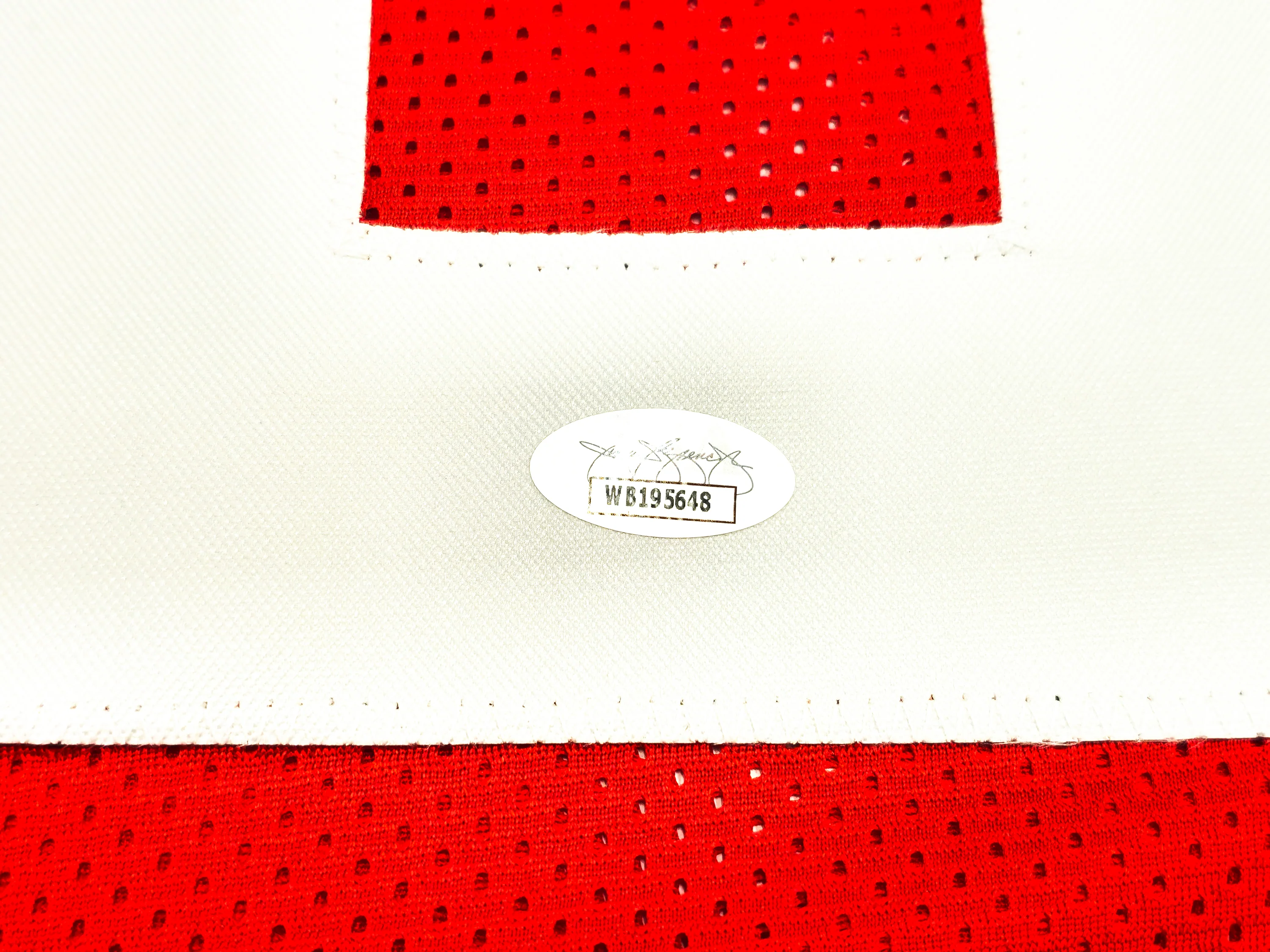 San Francisco 49ers Frank Gore Autographed Red Jersey JSA Stock #233380 - Image 5
