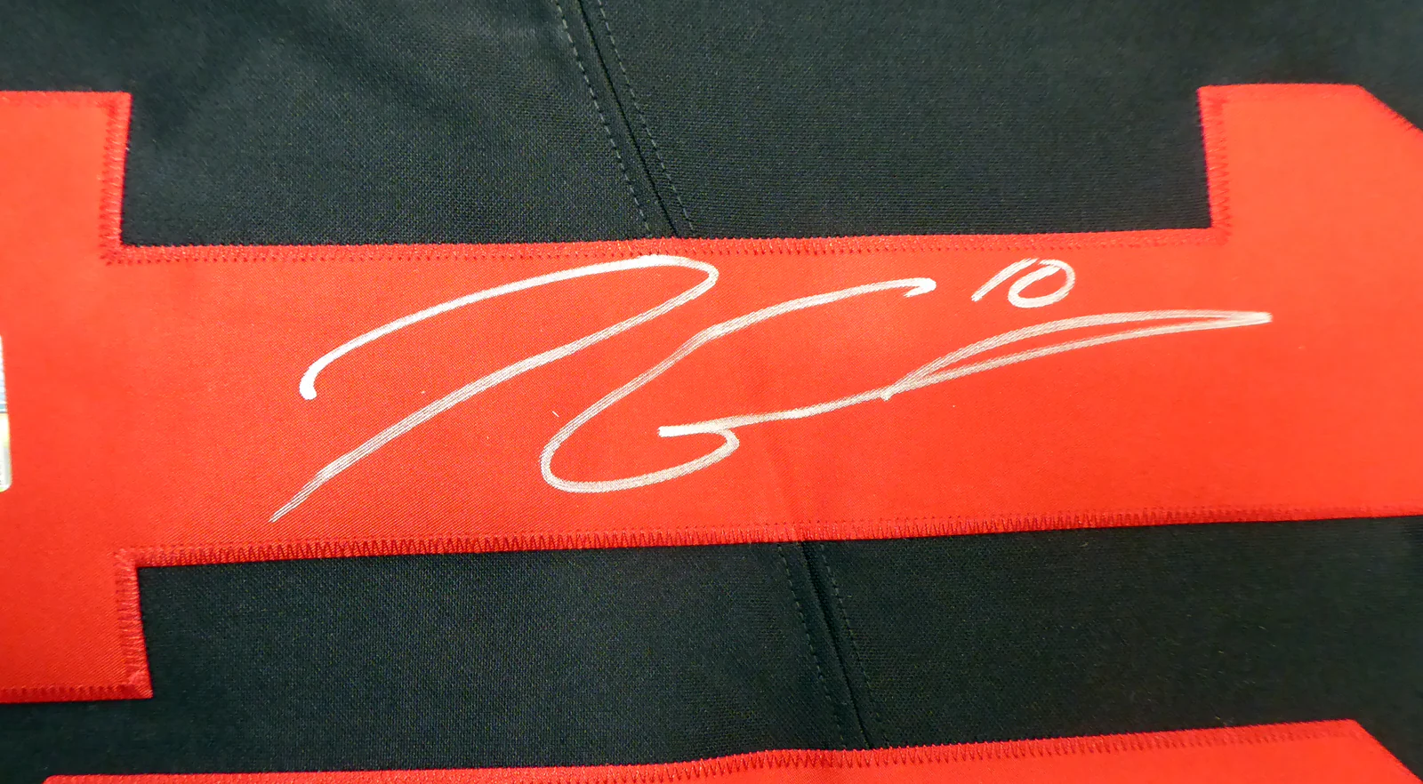 San Francisco 49ers Jimmy Garoppolo Autographed Black Nike Vapor Twill Jersey Size L TriStar Holo Stock #177432 - Image 3