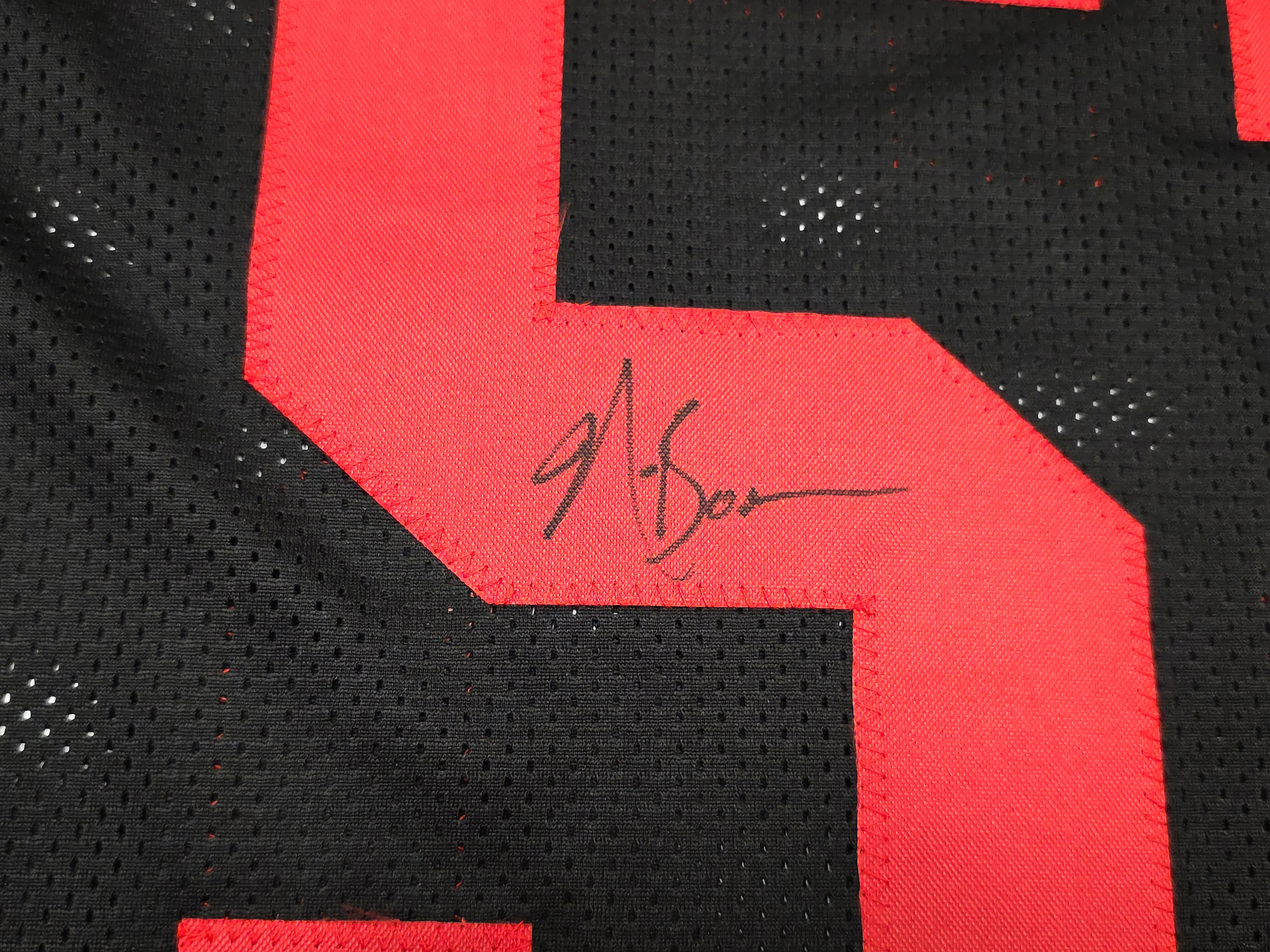 San Francisco 49ers NaVorro Bowman Autographed Black Jersey Beckett BAS Witness Stock #260074 - Image 3