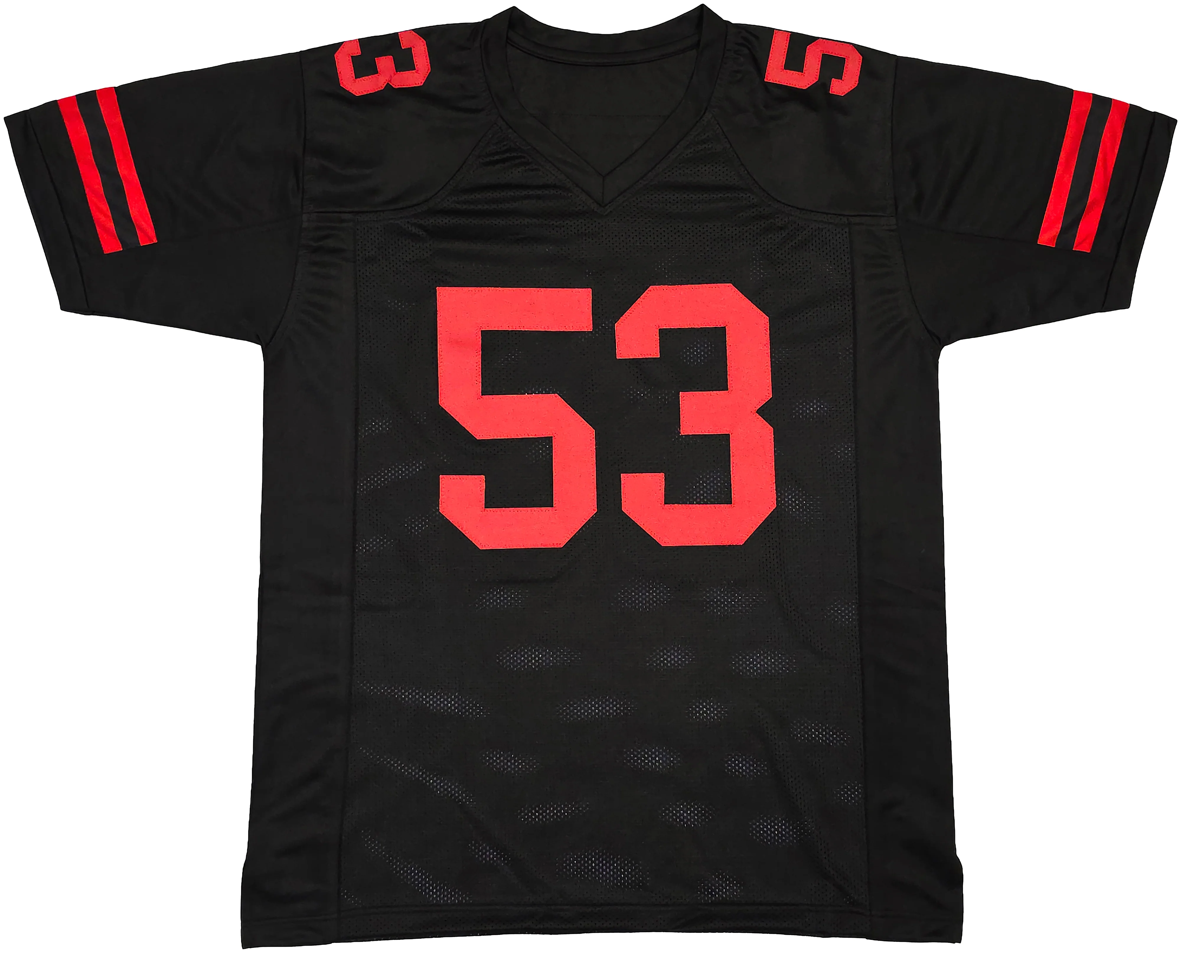 San Francisco 49ers NaVorro Bowman Autographed Black Jersey Beckett BAS Witness Stock #260074 - Image 5