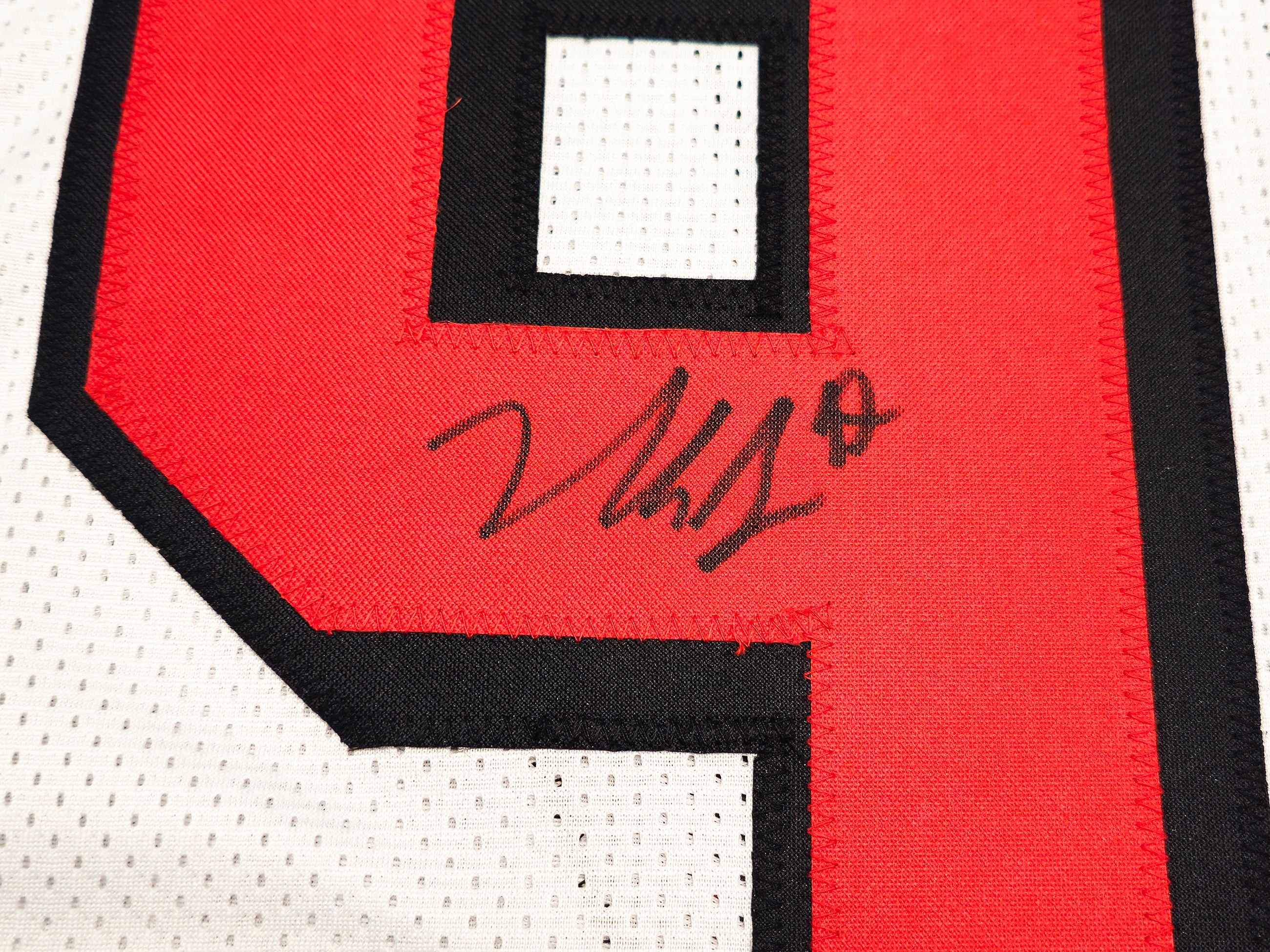 San Francisco 49ers Nick Bosa Autographed White Jersey Beckett BAS Witness Stock #230702 - Image 4
