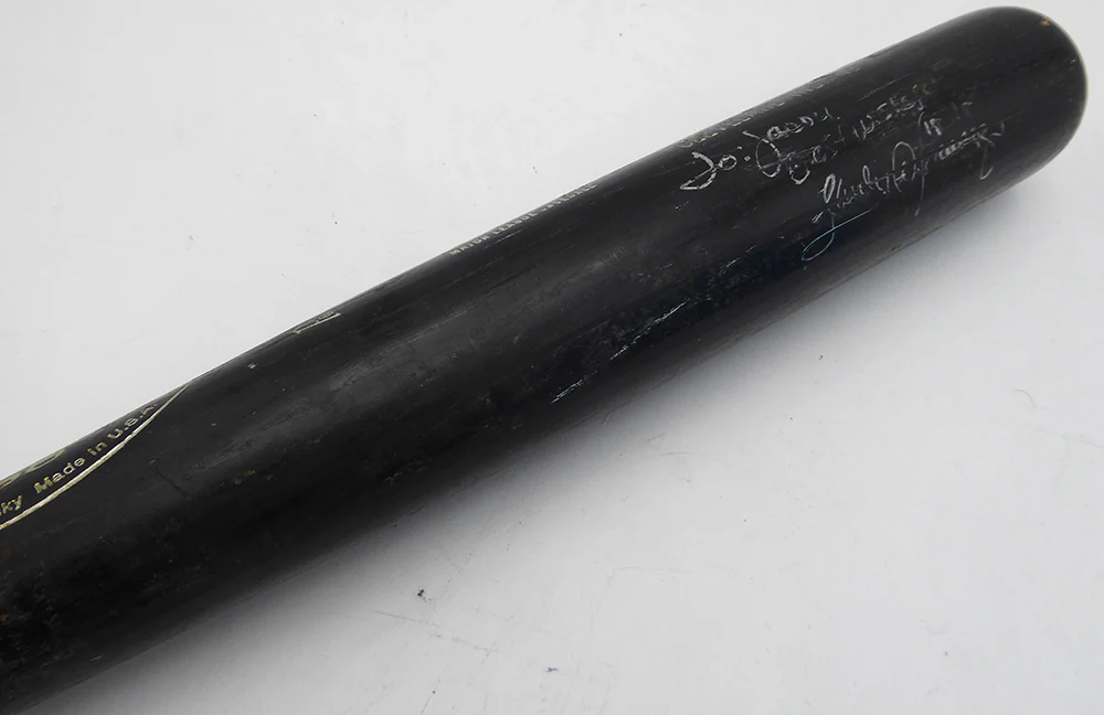 Sandy Alomar Jr. Autographed Louisville Slugger P72 Bat Cleveland Indians "To Jason Best Wishes" Beckett BAS QR #BU87146