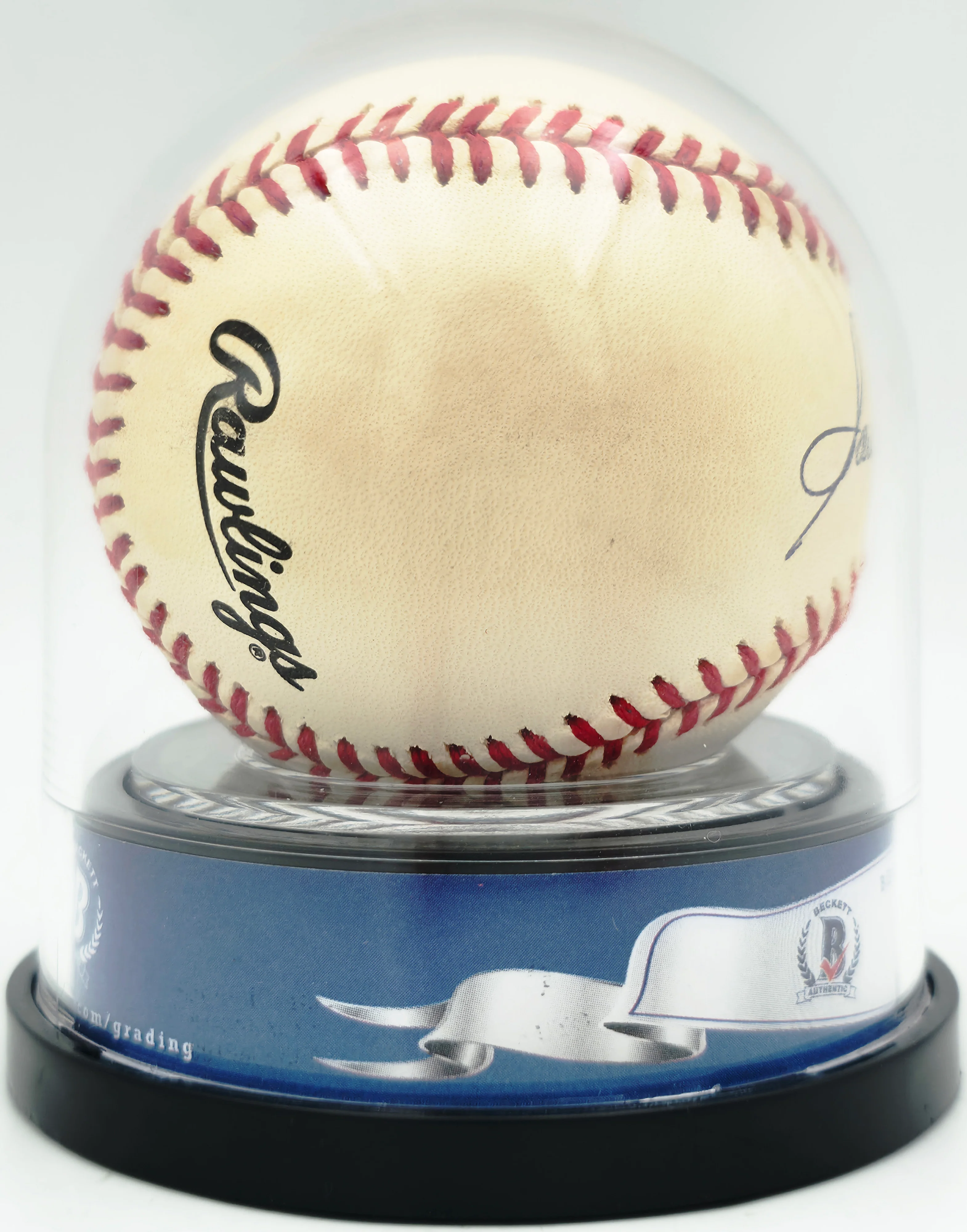 Sandy Koufax Autographed Official NL Baseball Los Angeles Dodgers Auto Grade Mint 9 Beckett BAS #19665605 - Image 3