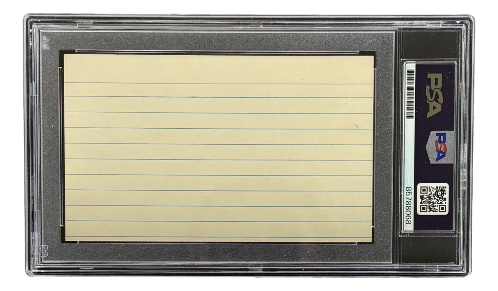 Sandy Koufax Brooklyn Dodgers Signed In Black Index Card PSA/DNA - Image 2