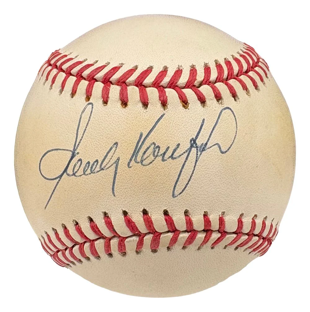 Sandy Koufax Brooklyn Dodgers Signed Official NL Baseball PSA/DNA AP49147
