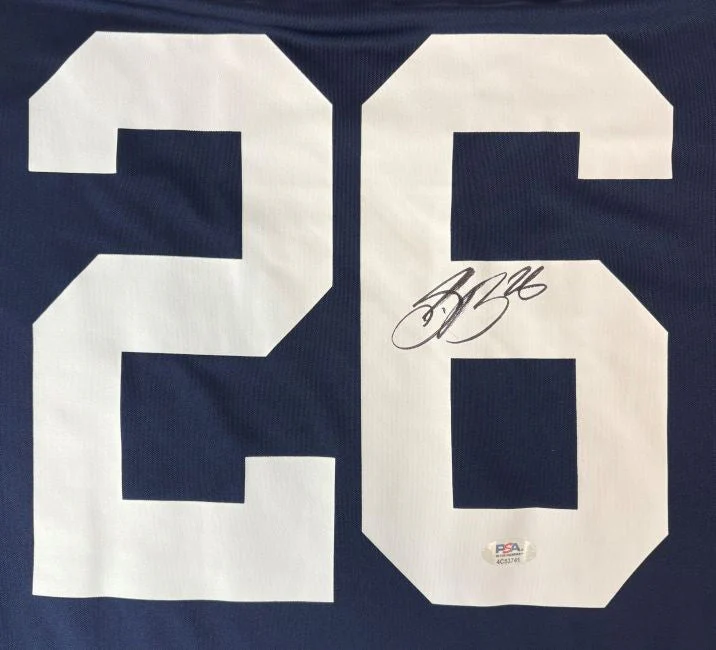 Saquon Barkley Signed Penn State Nike Replica Jersey PSA/DNA - Image 2