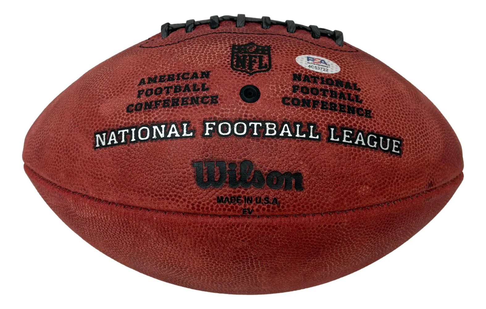 Saquon Barkley Signed Philadelphia Eagles Duke Logo Football PSA/DNA - Image 3