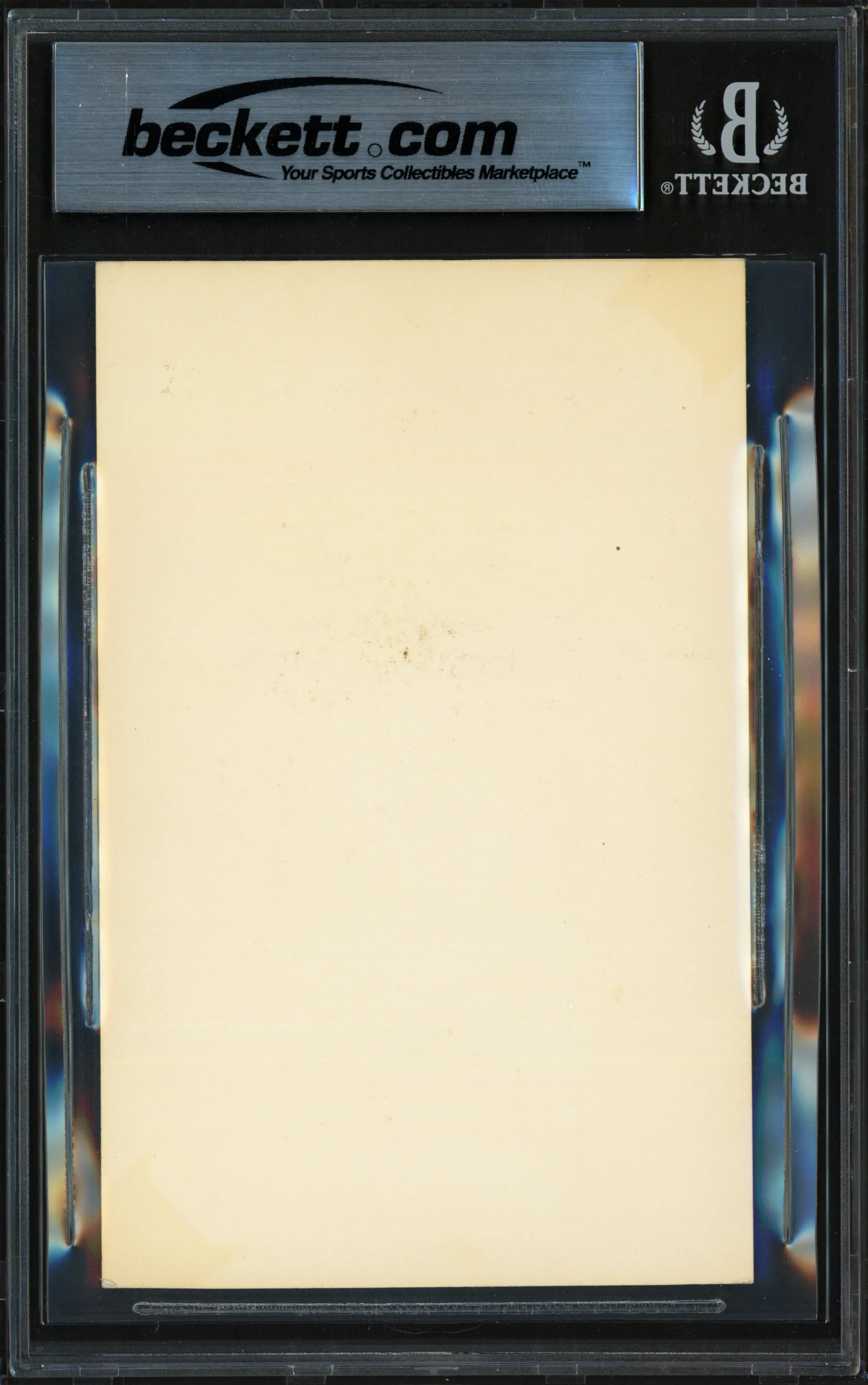 Satchel Paige Autographed 1977 Baseball's Great Hall of Fame Exhibit Card Negro Leagues Auto Grade Gem Mint 10 Beckett BAS #19665061 - Image 2