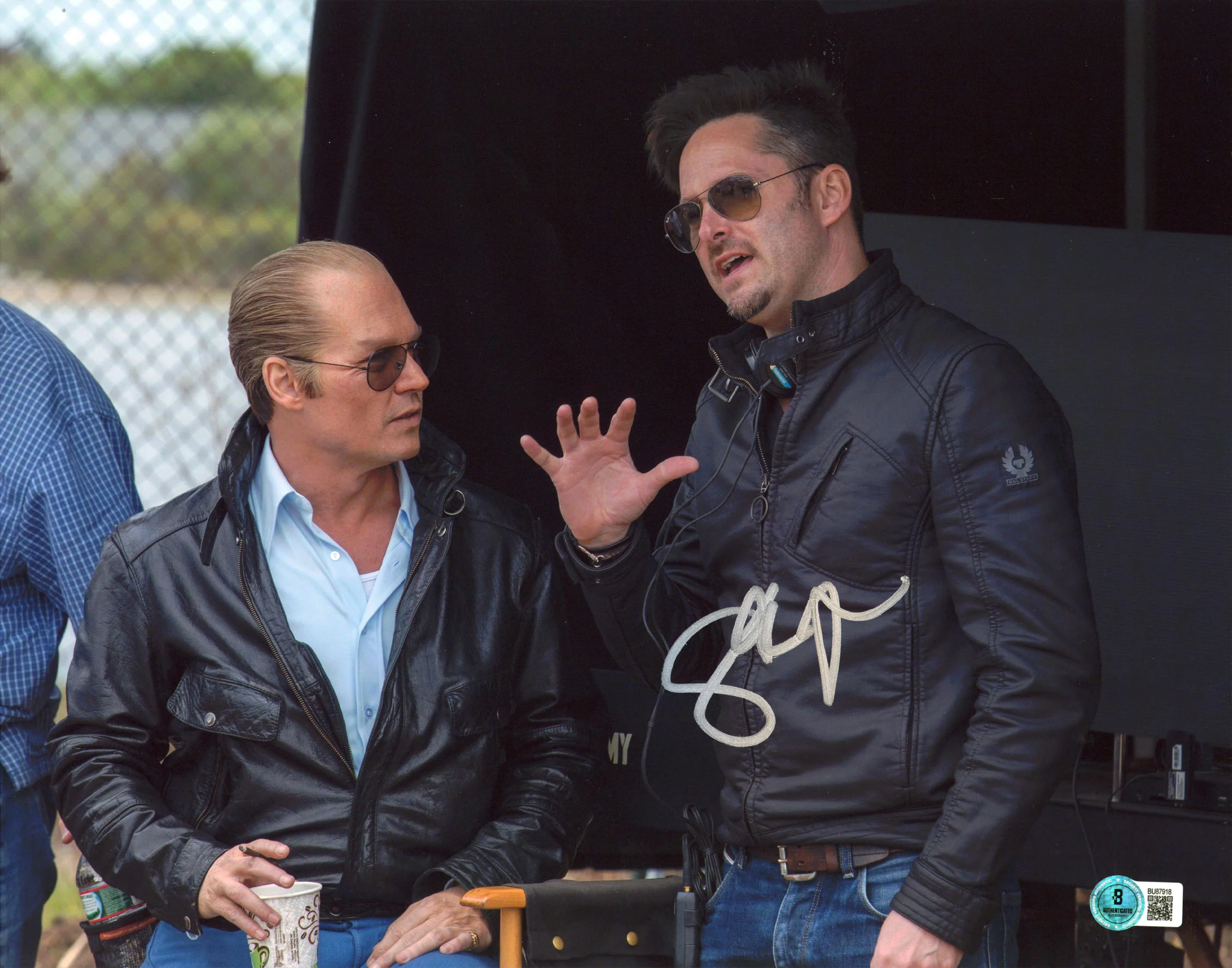 Scott Cooper Black Mass Authentic Signed 11x14 Horizontal Photo BAS #BU87918