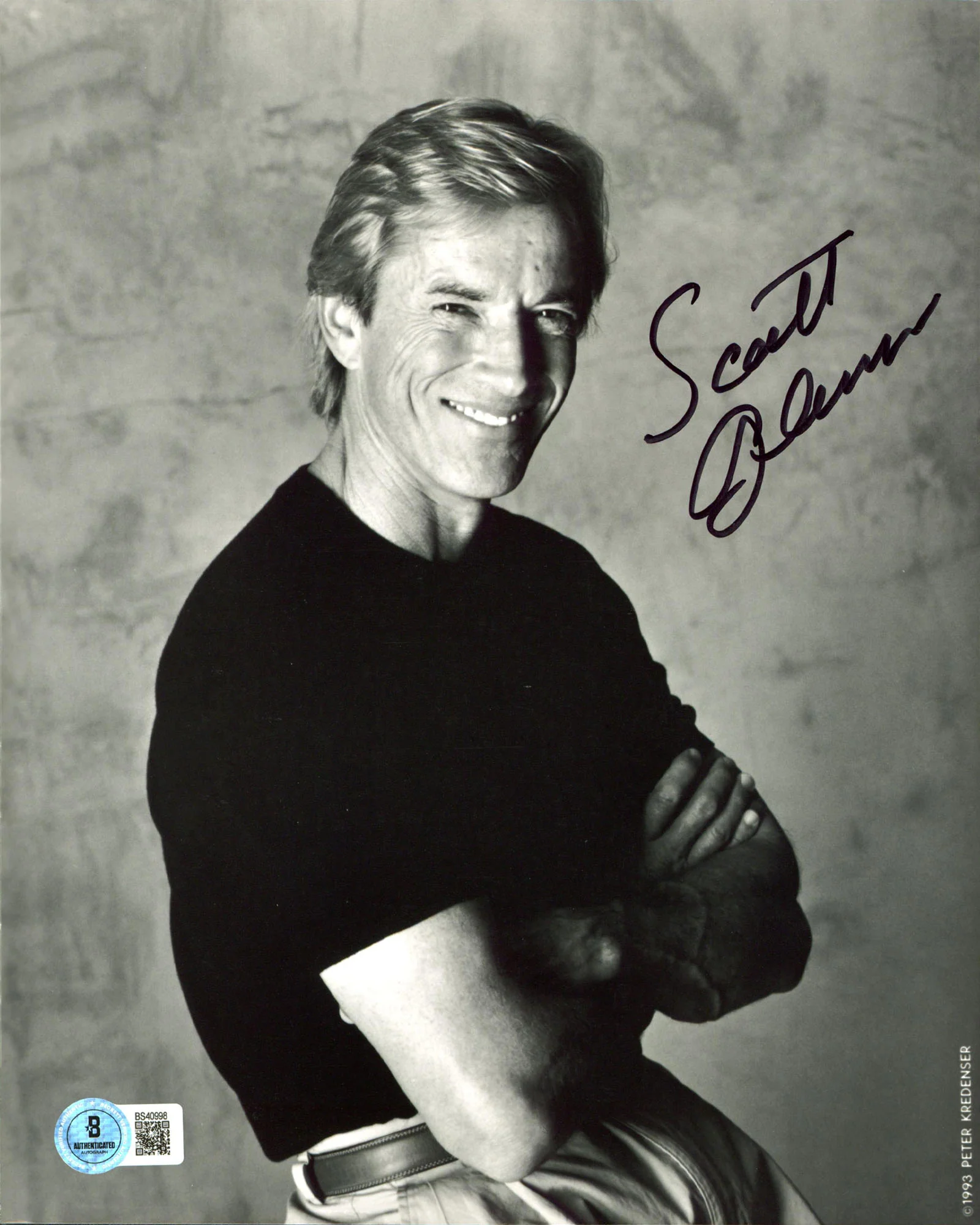 Scott Glenn Man on Fire Authentic Signed 8x10 Vertical Photo BAS #BS40998