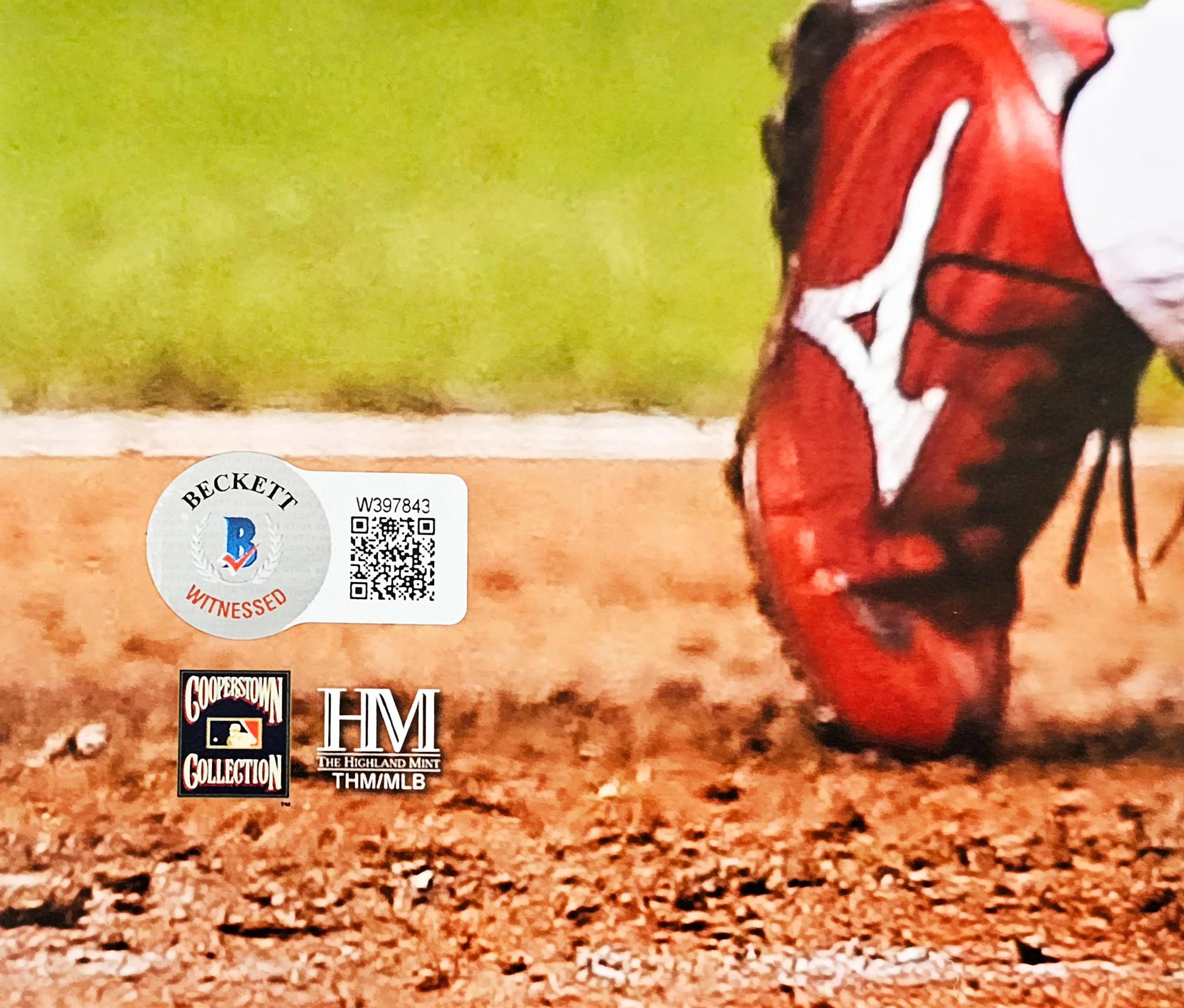 Scott Rolen Autographed 16x20 Photo St. Louis Cardinals Beckett BAS Witness Stock #215681 - Image 3