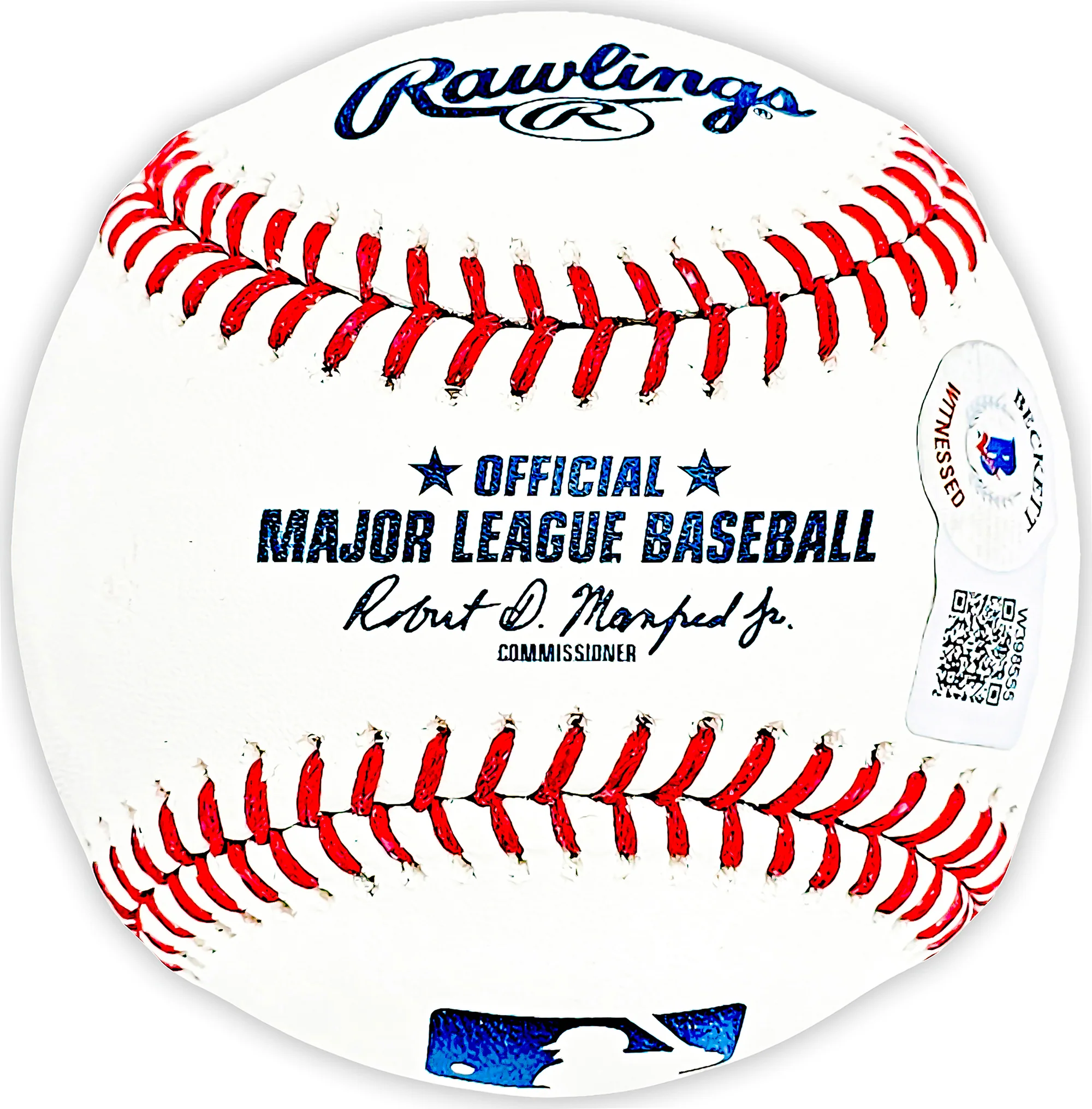Scott Rolen Autographed Official MLB Baseball St. Louis Cardinals "2006 WS CHAMPS" Beckett BAS Witness Stock #215688 - Image 3