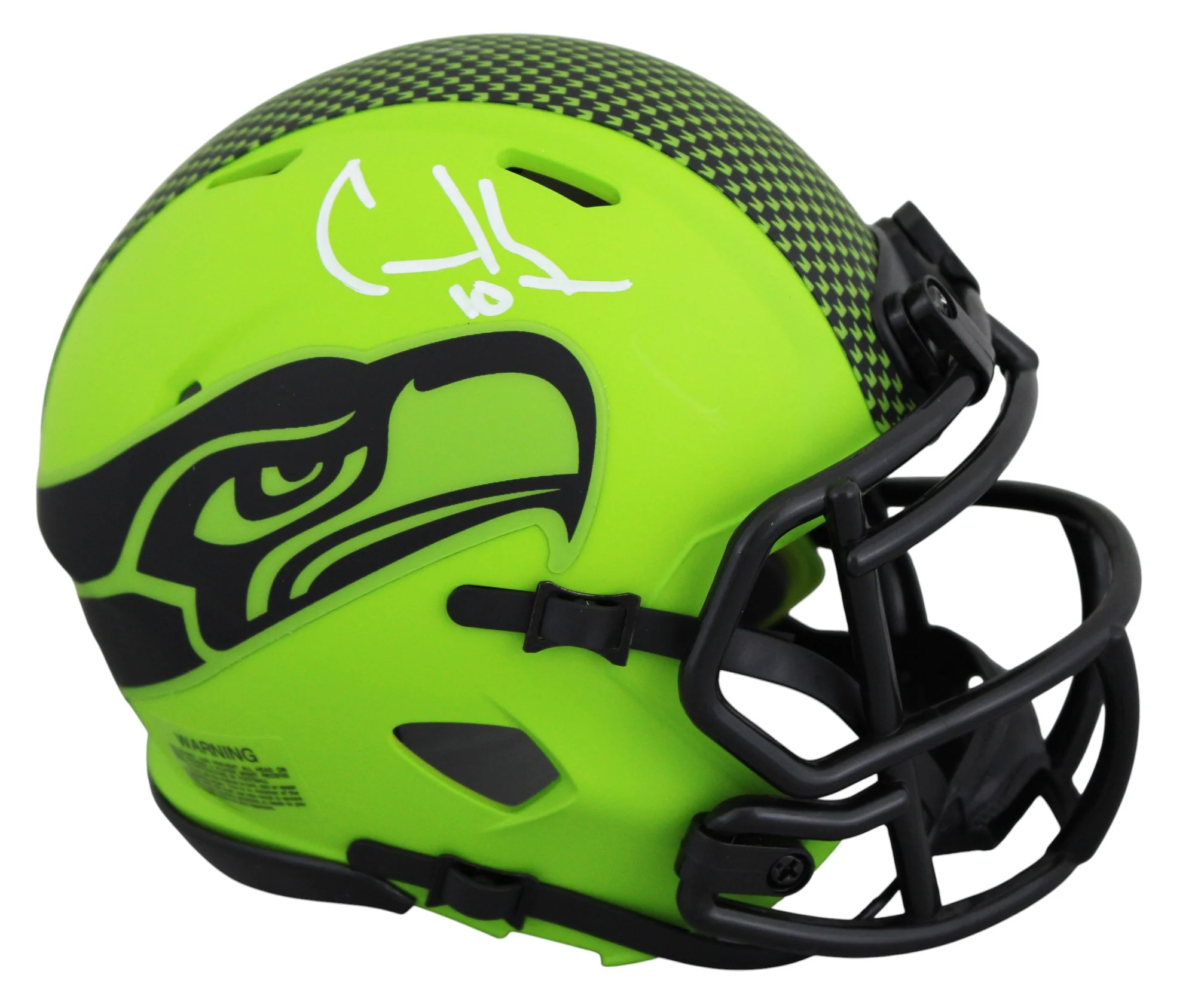 Seahawks Cooper Kupp Authentic Signed Rave Speed Mini Helmet Fanatics - Image 2