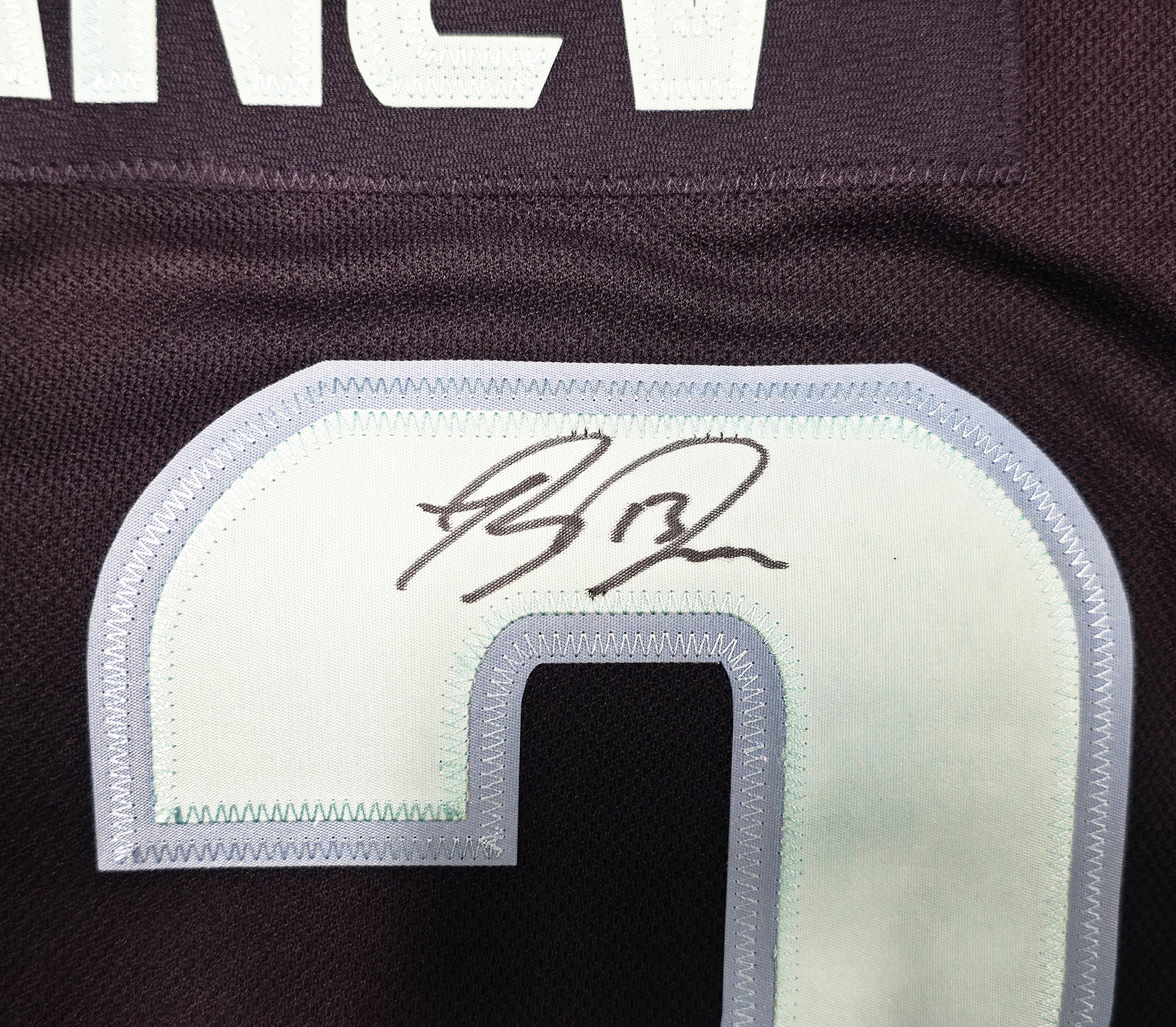Seattle Kraken Brandon Tanev Autographed Blue Adidas Authentic Primegreen Inaugural Season Jersey Size 54 "Turbo" Fanatics Holo Stock #257013 - Image 3