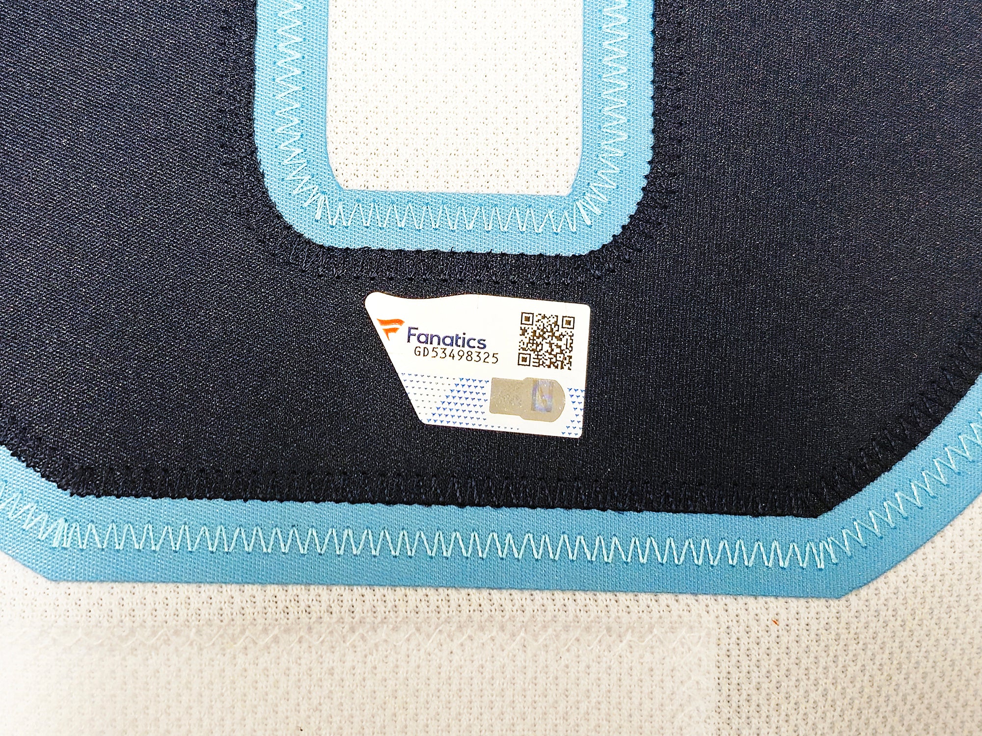 Seattle Kraken Matty Beniers Autographed White Adidas Authentic Jersey Size 46 Fanatics Holo Stock #222021 - Image 4