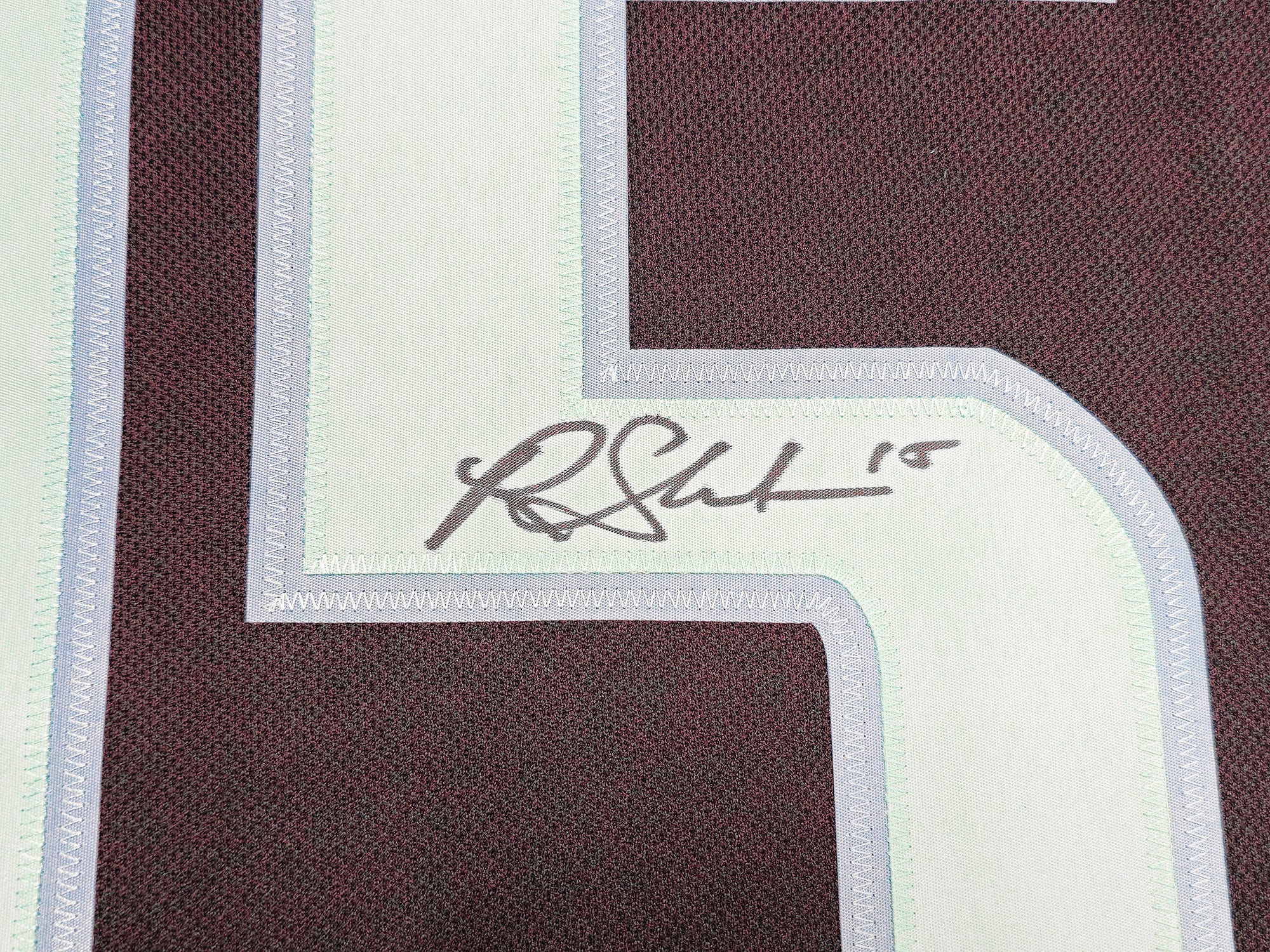 Seattle Kraken Riley Sheahan Autographed Blue Adidas Authentic Jersey Size 54 With Inaugural Season Patch Fanatics Holo Stock #235589 - Image 3