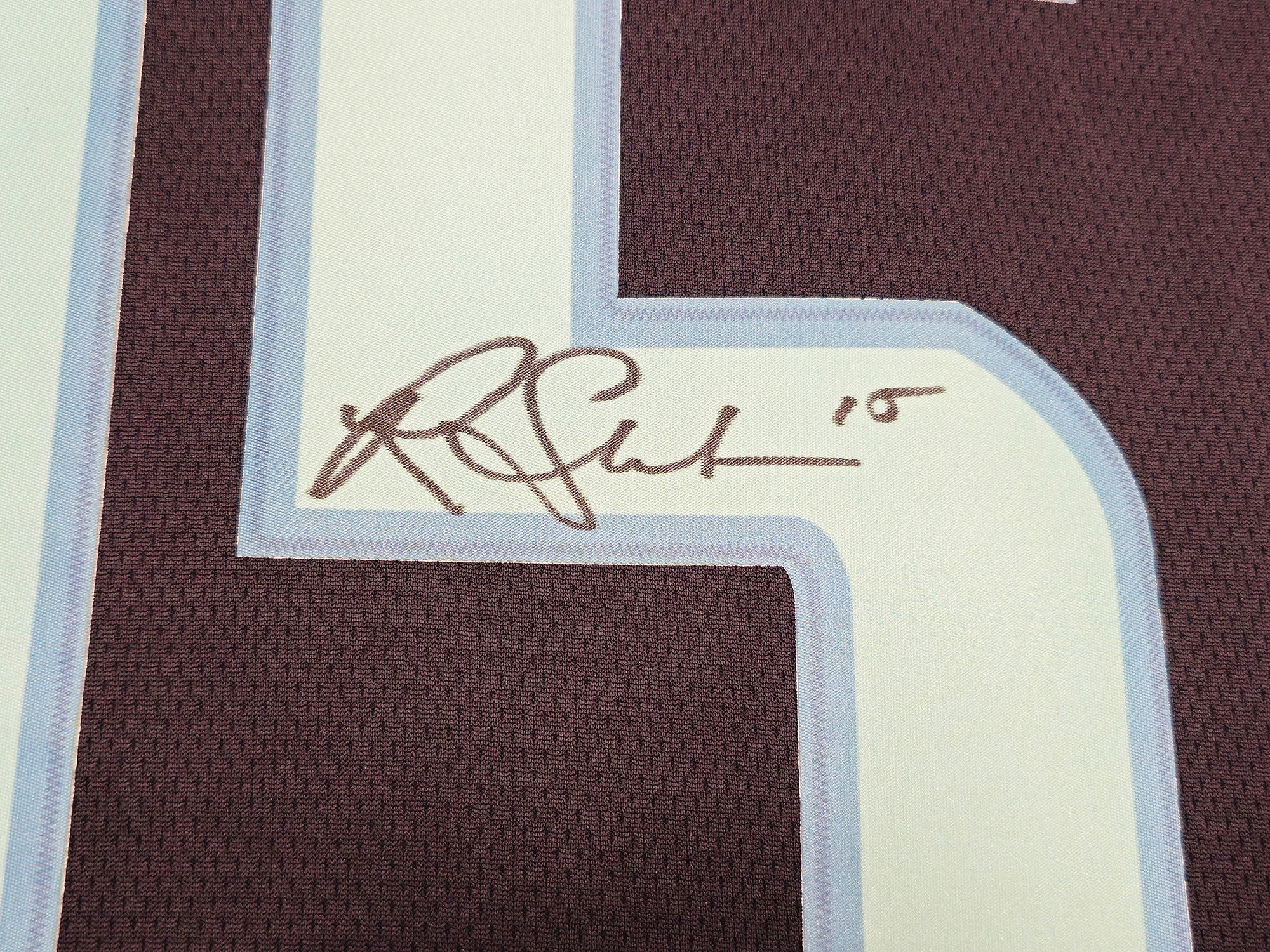 Seattle Kraken Riley Sheahan Autographed Blue Fanatics Breakaway Jersey Size XL With Inaugural Season Patch Fanatics Holo Stock #235590 - Image 3