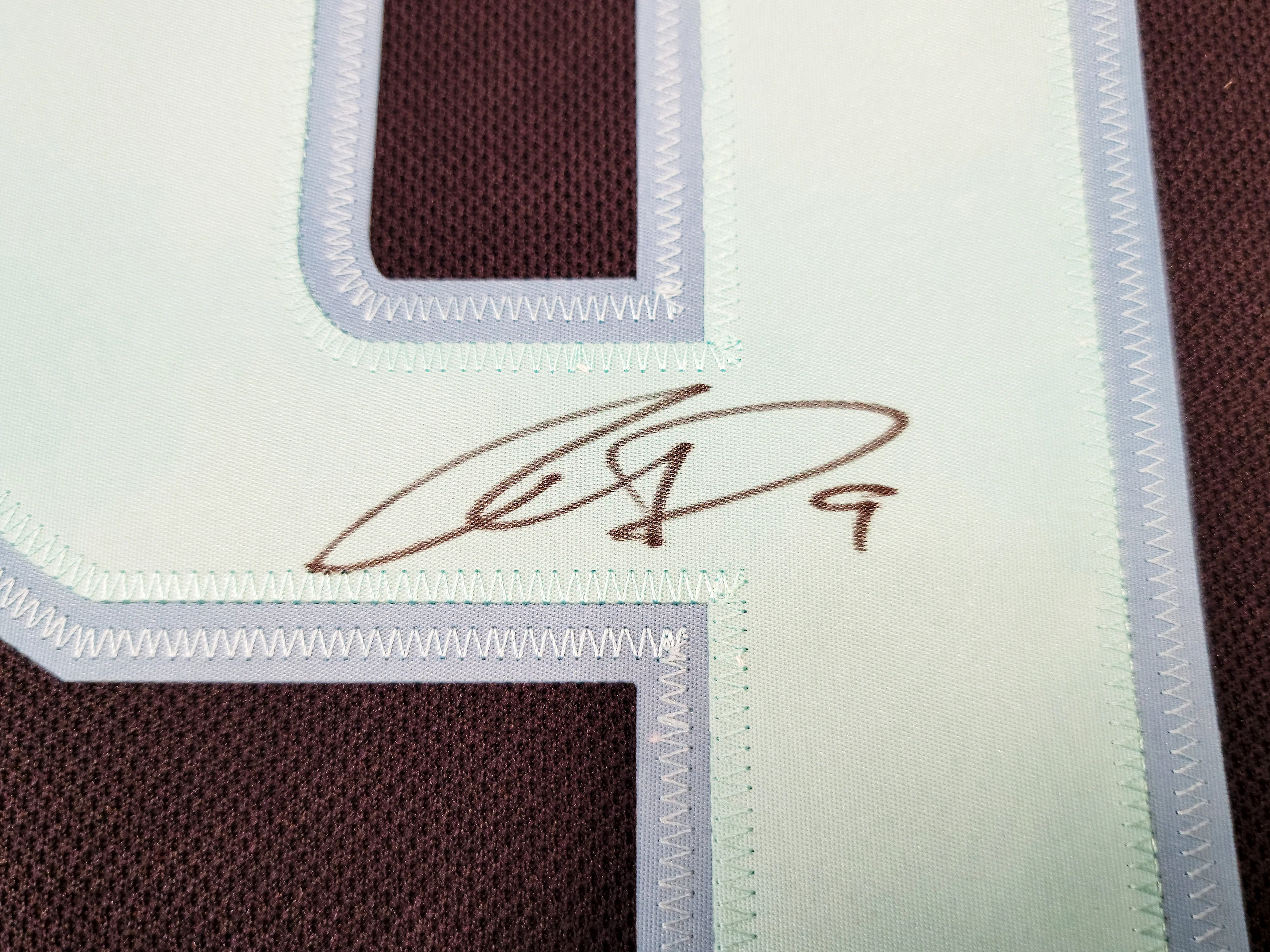Seattle Kraken Ryan Donato Autographed Blue Adidas Jersey Size 54 Inaugural Season Patch Fanatics Holo Stock #202595 - Image 4