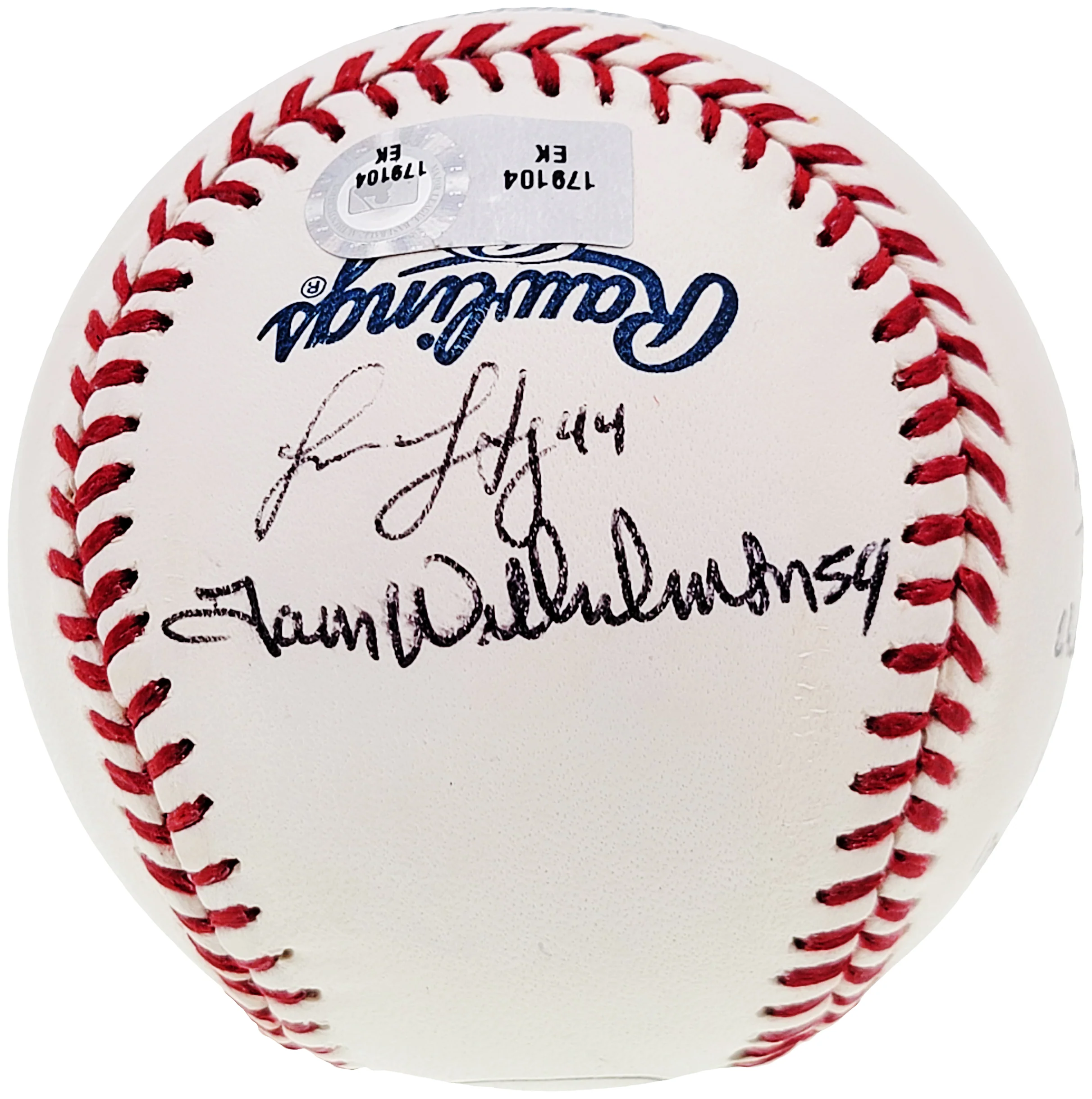 Seattle Mariners Combined No Hitter Autographed Official MLB Baseball With 6 Signatures Including Kevin Millwood MLB Holo #EK179104 - Image 3
