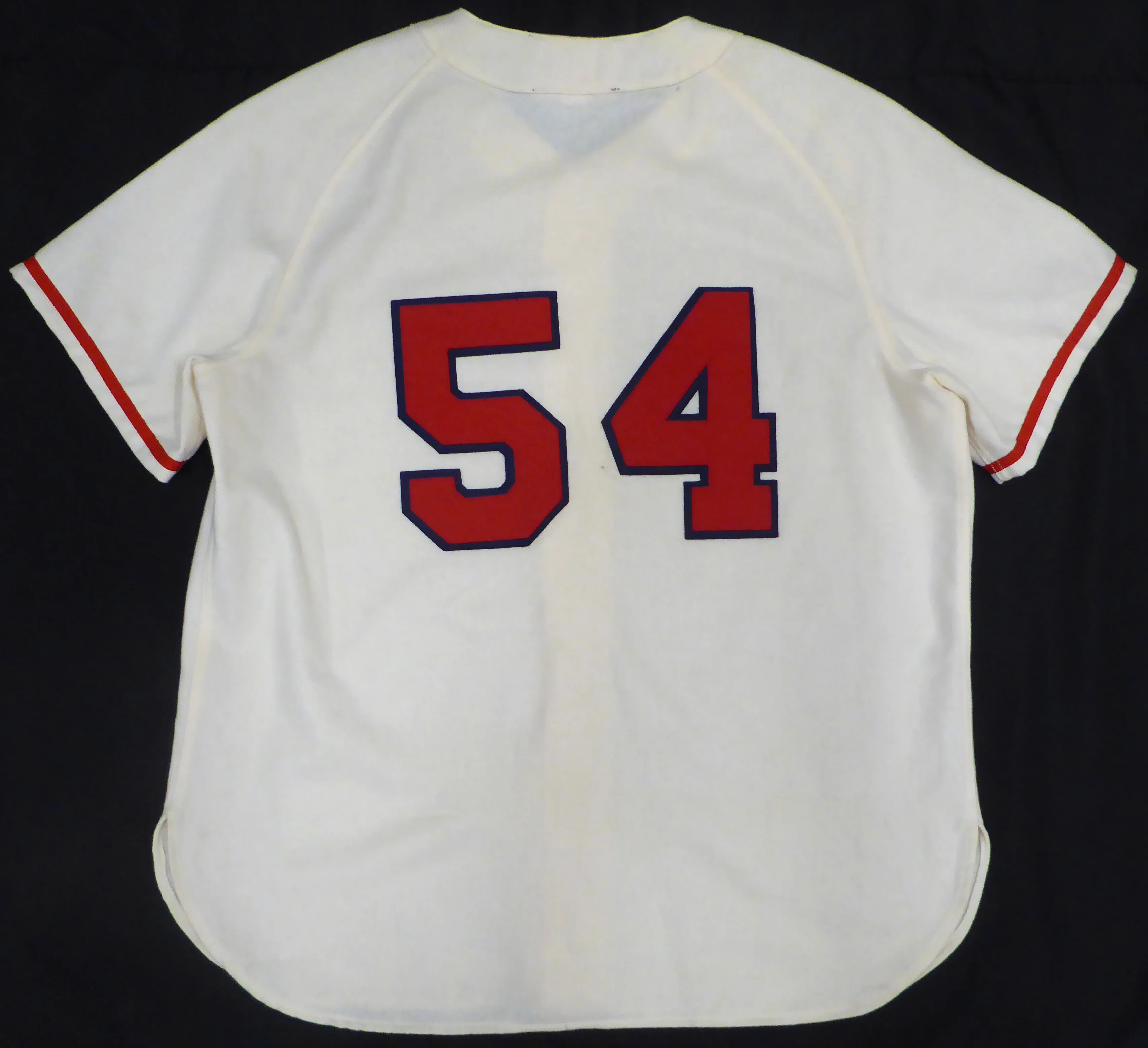 Seattle Mariners Goose Gossage Autographed Cream Ebbets Field Flannels Jersey June 11, 1994 Ebbets Field Turn Back The Clock Beckett BAS QR #BH26885 - Image 5