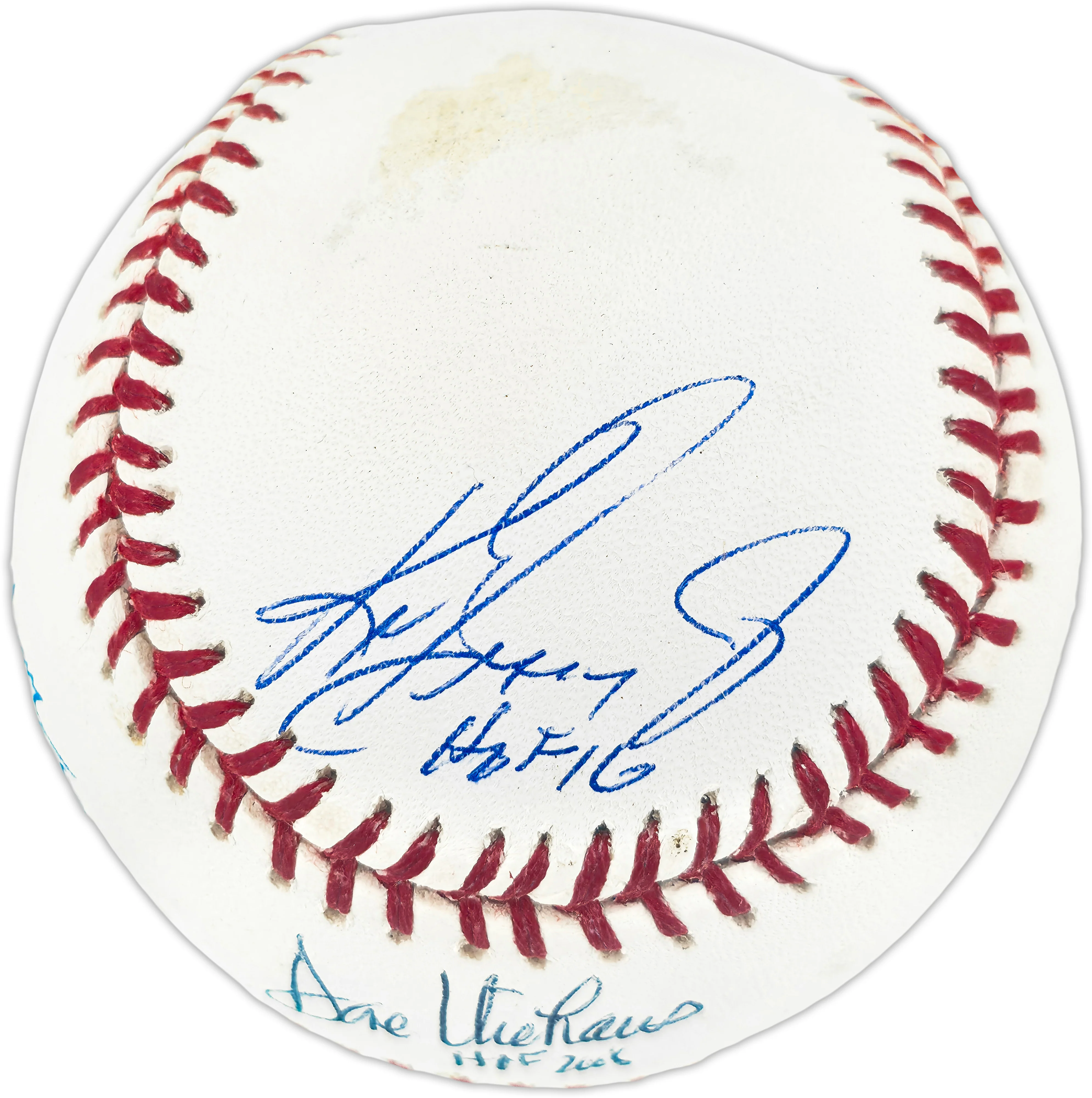 Seattle Mariners Hall of Famers Autographed Official MLB Baseball With 5 Signatures Including Ken Griffey Jr. & Dave Niehaus Beckett BAS #BR49718 - Image 2