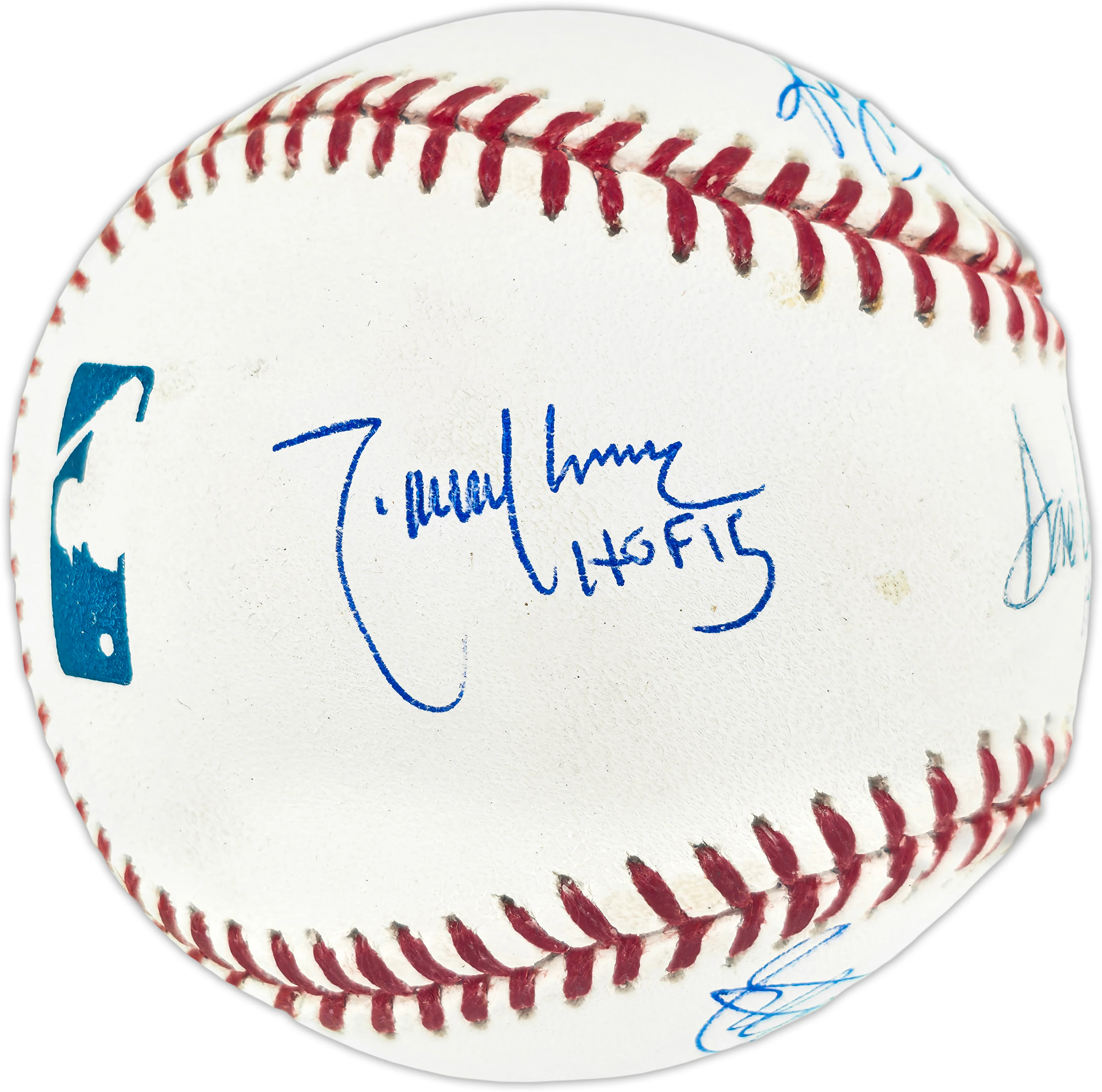 Seattle Mariners Hall of Famers Autographed Official MLB Baseball With 5 Signatures Including Ken Griffey Jr. & Dave Niehaus Beckett BAS #BR49718 - Image 4