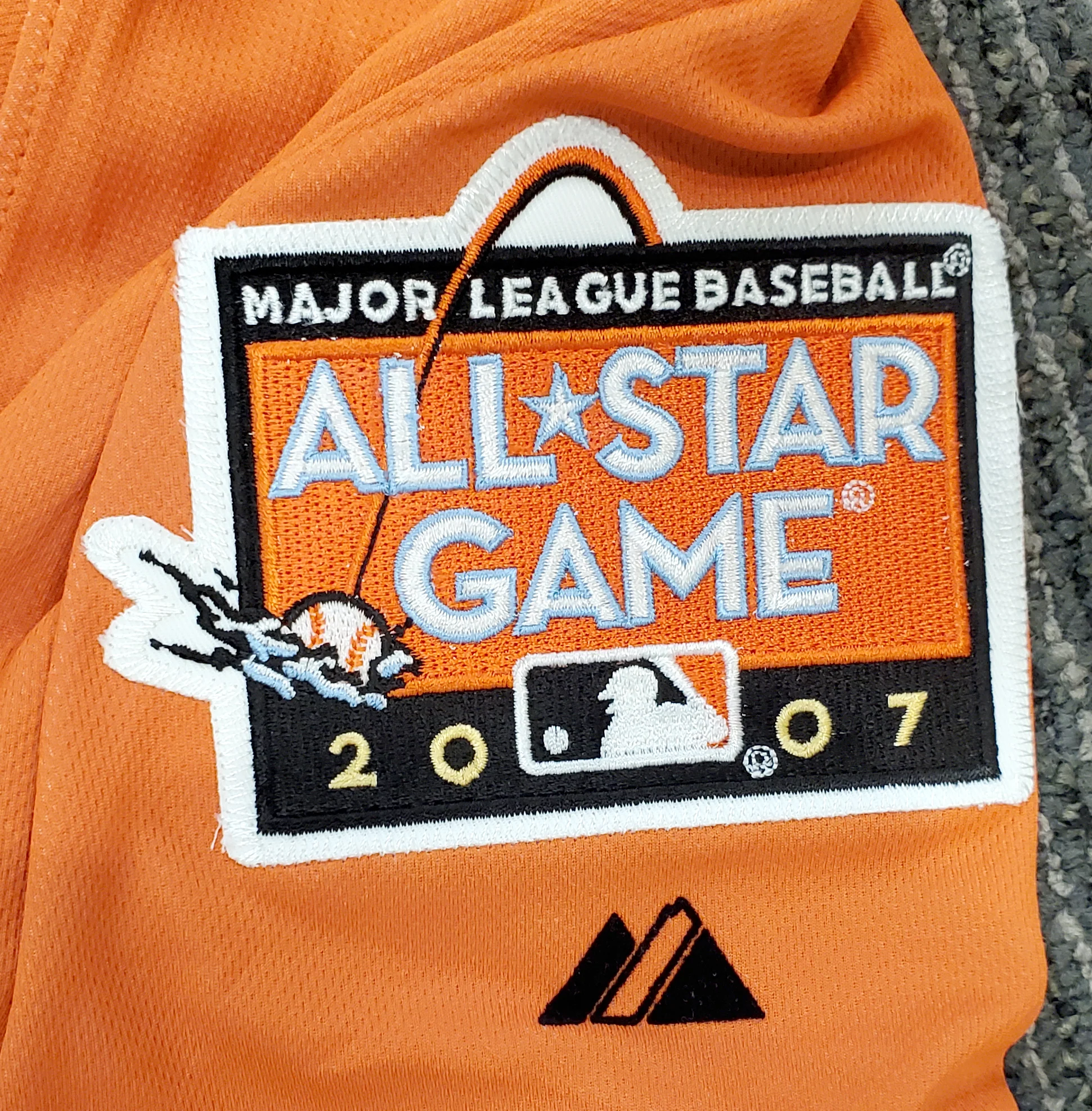 Seattle Mariners Ichiro Suzuki Autographed Orange Majestic 2007 All-Star Game Jersey "07 ASG MVP" Size XXL IS Holo Stock #189998 - Image 5