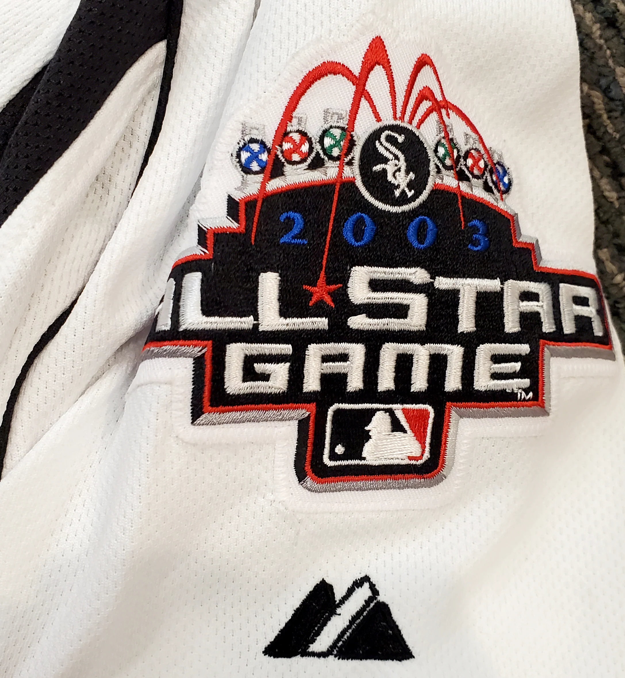 Seattle Mariners Ichiro Suzuki Autographed White Majestic 2003 All-Star Game Jersey Size XL "51" IS Holo Stock #189996 - Image 5