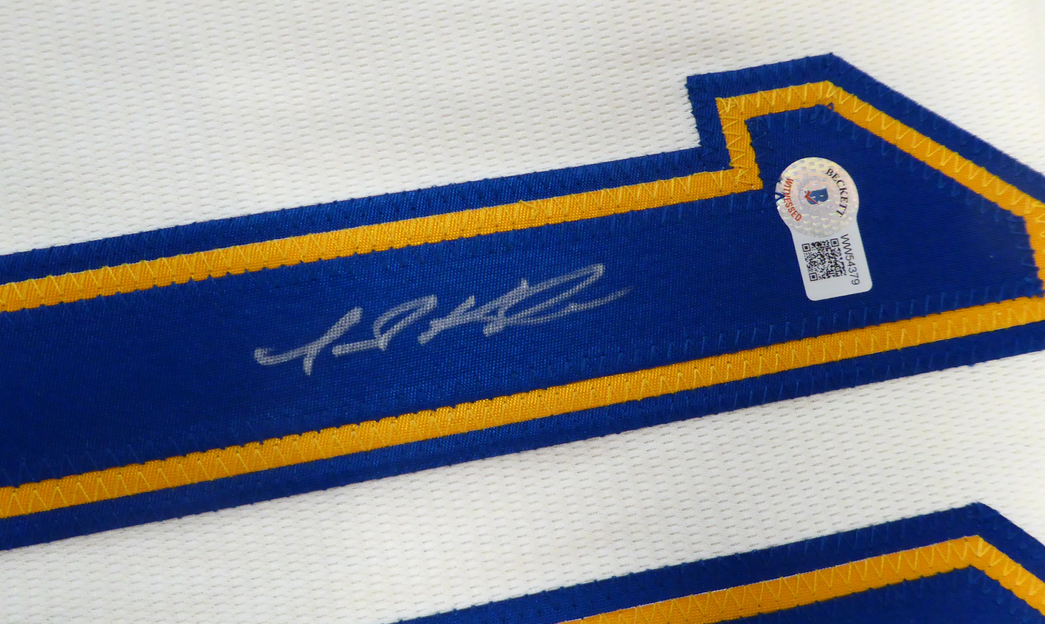 Seattle Mariners Jarred Kelenic Autographed Cream Nike Jersey Size XL Beckett BAS QR #WW54379 - Image 2