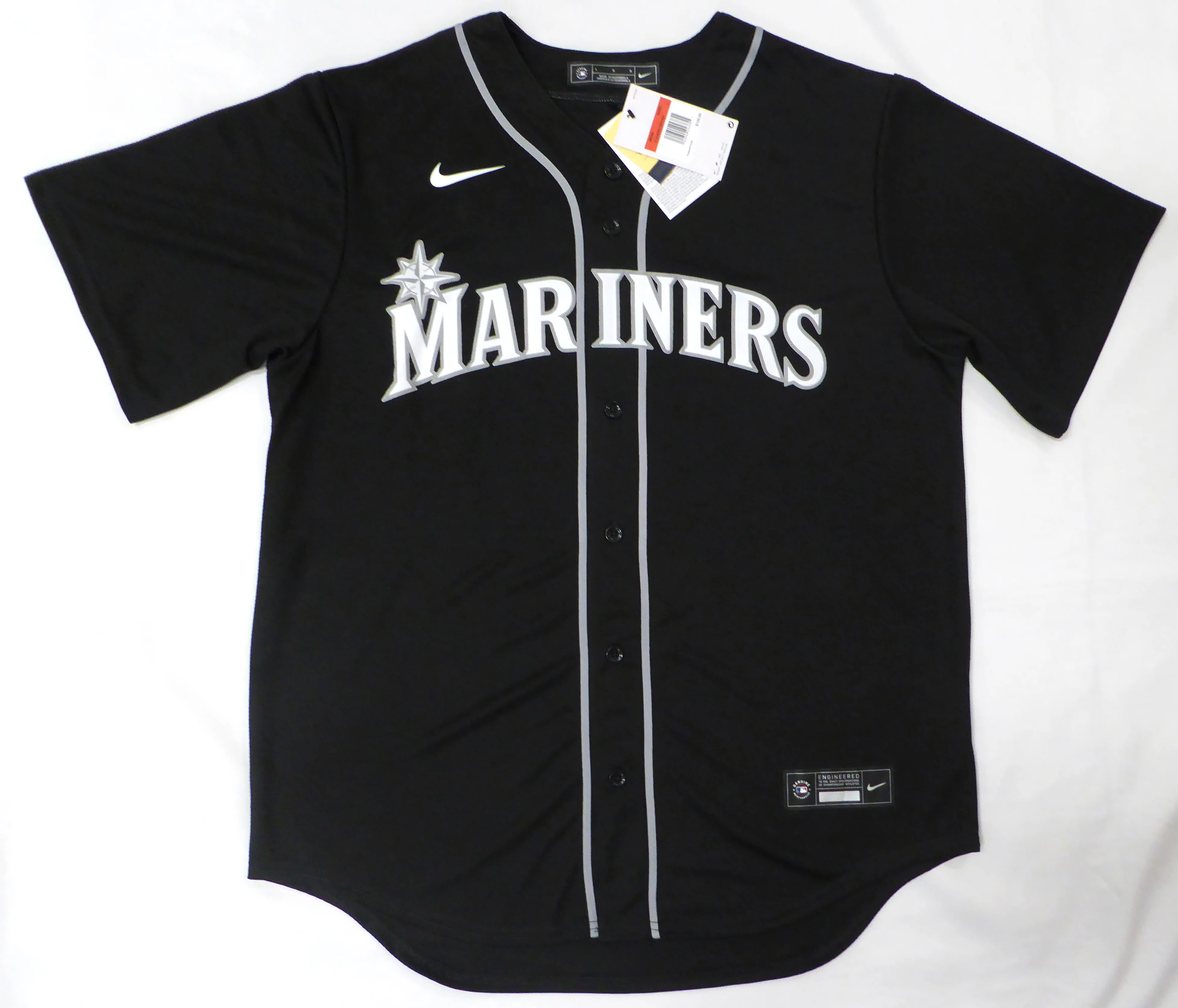 Seattle Mariners Ken Griffey Jr. Autographed Black Nike Jersey "A.C.T. & 10X GG" Beckett BAS QR #1W448994 - Image 4