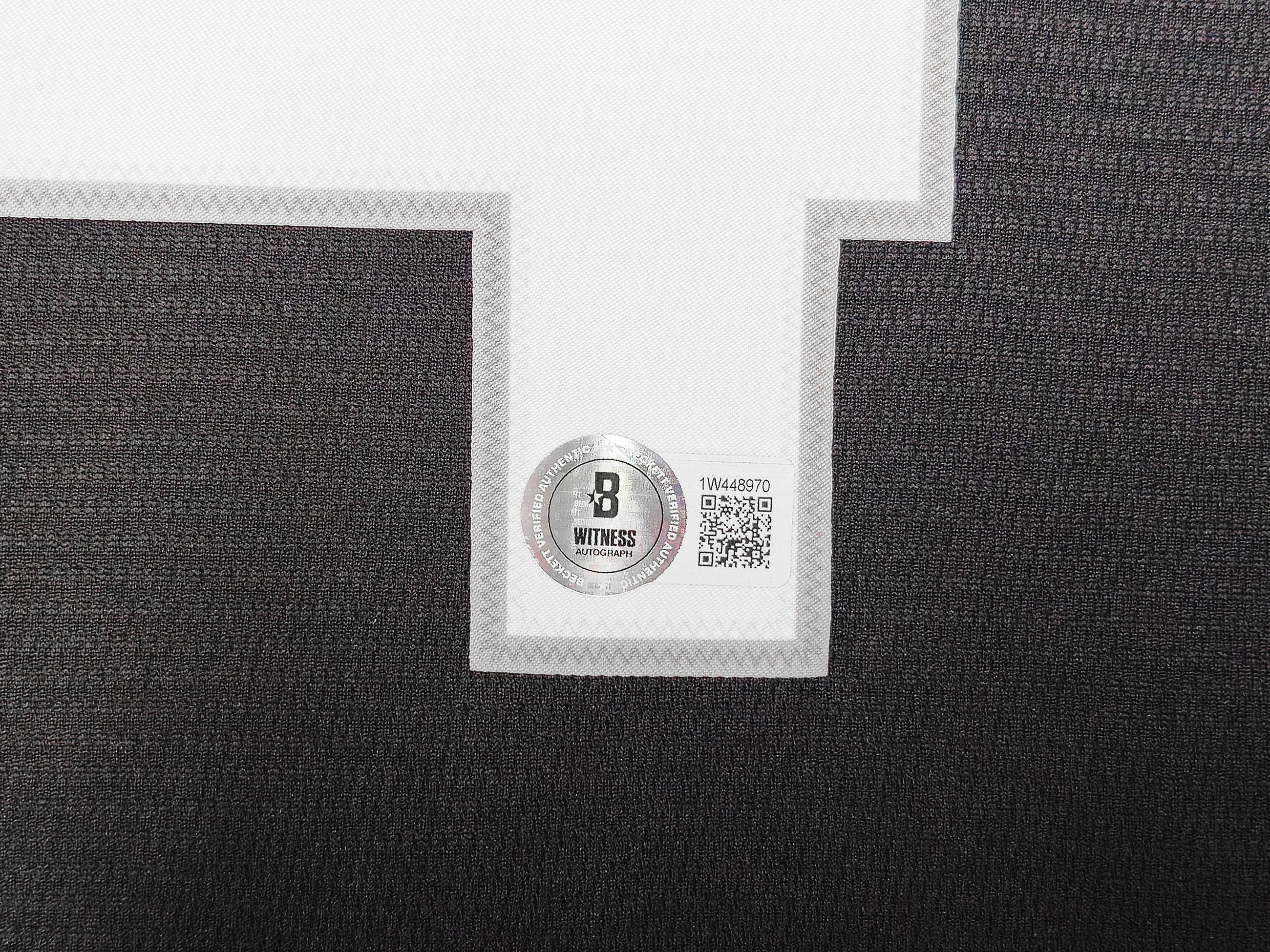 Seattle Mariners Ken Griffey Jr. Autographed Black Nike Jersey Size L "HOF 16" Beckett BAS Witness Stock #230150 - Image 5