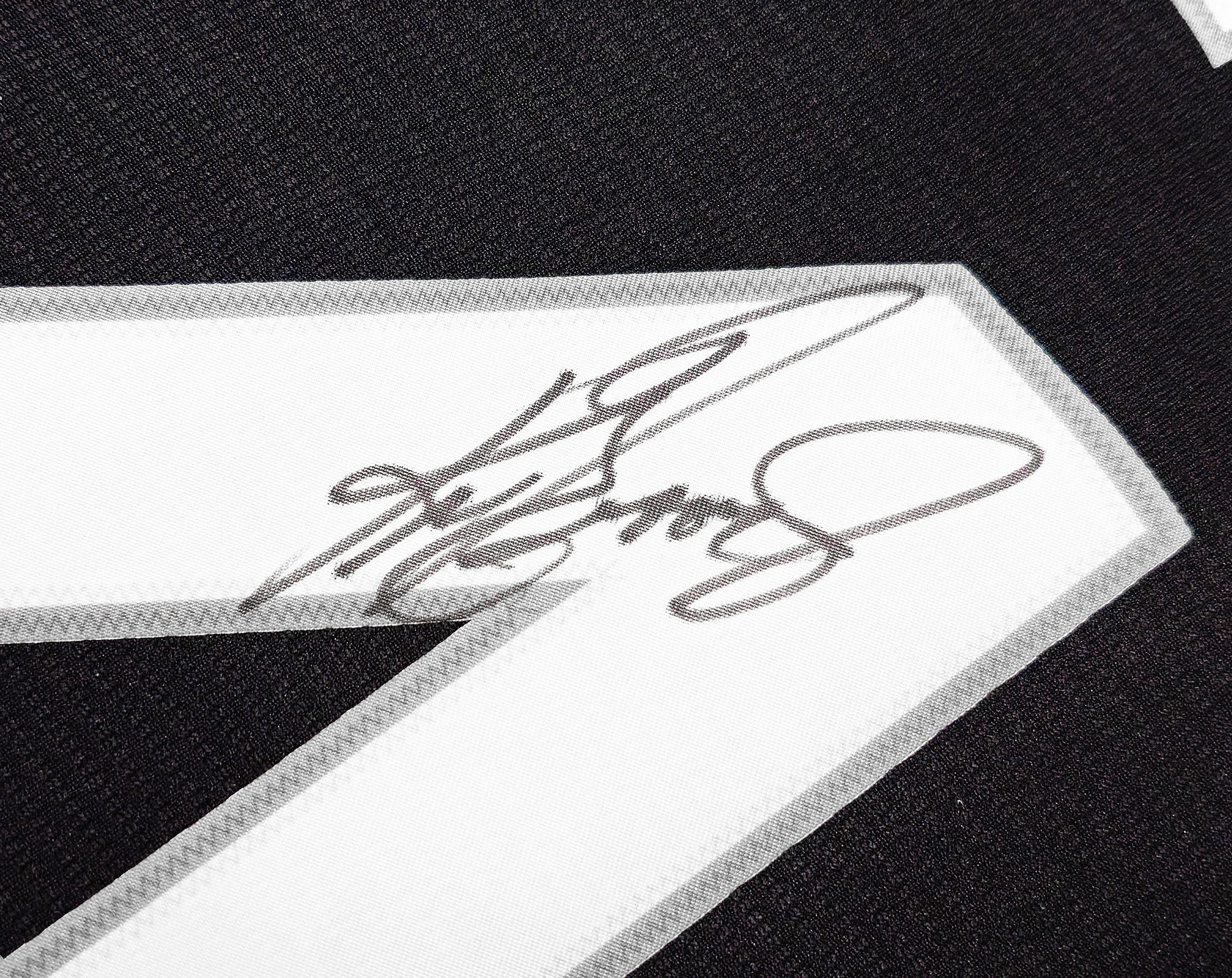 Seattle Mariners Ken Griffey Jr. Autographed Black Nike Jersey Size XL Beckett BAS Witness Stock #230136 - Image 4