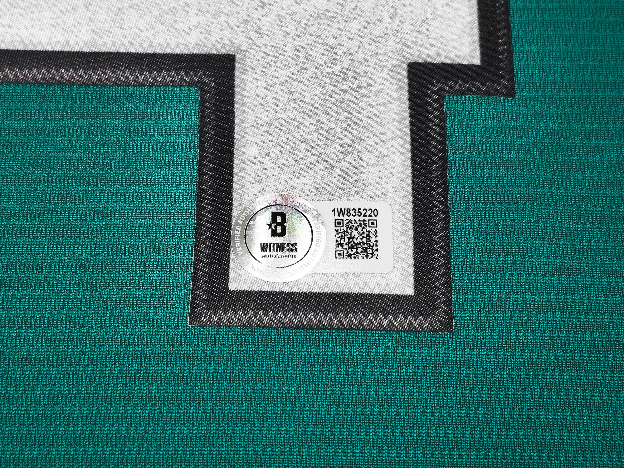 Seattle Mariners Ken Griffey Jr. Autographed Teal Nike Jersey Size M Beckett BAS Witness Stock #230141 - Image 5
