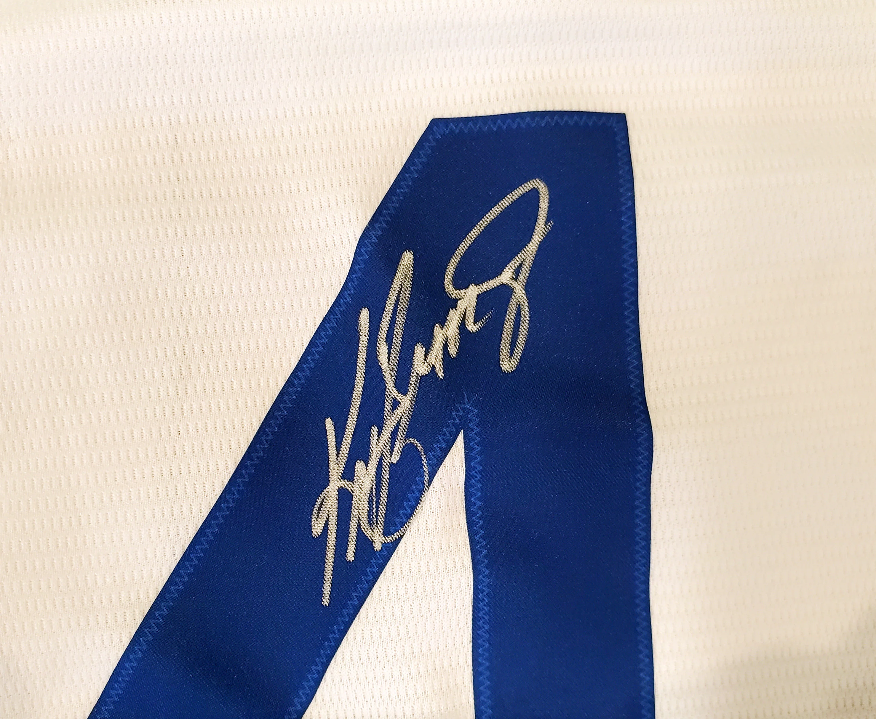 Seattle Mariners Ken Griffey Jr. Autographed White Nike Jersey Size L Beckett BAS & MCS Holo Stock #194790 - Image 2