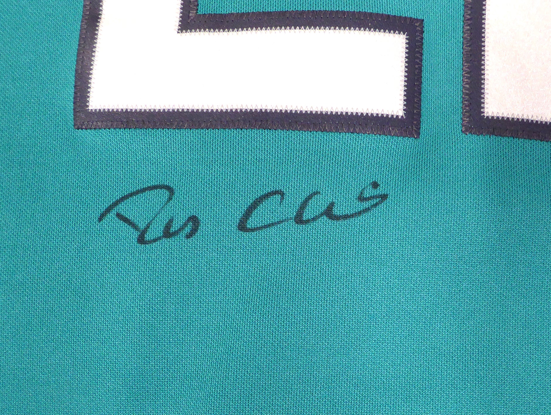 Seattle Mariners Robinson Cano Autographed Teal Majestic Jersey PSA/DNA #6A27284 - Image 3