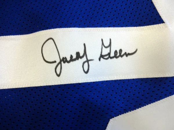 Seattle Seahawks Jacob Green Autographed Blue Jersey MCS Holo Stock #85962 - Image 2