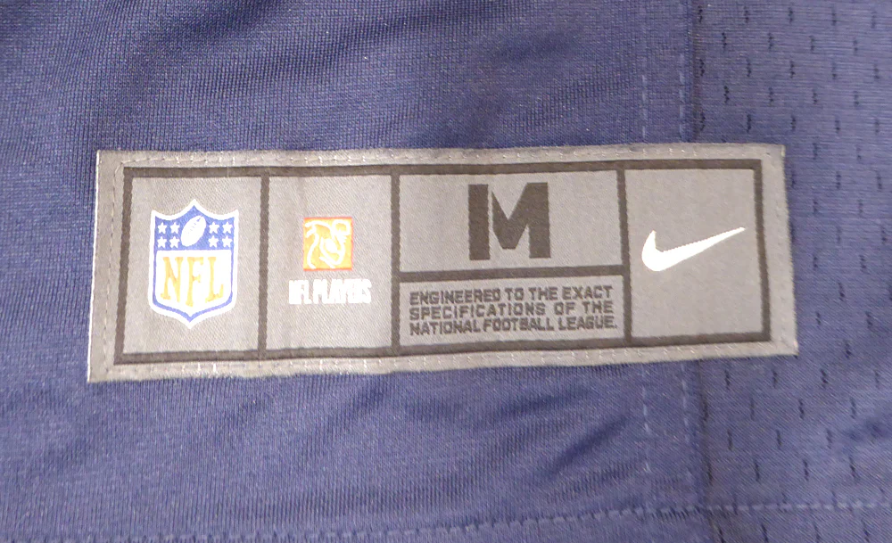 Seattle Seahawks Shaquem Griffin Autographed Blue Nike Jersey Size M MCS Holo Stock #134401 - Image 5
