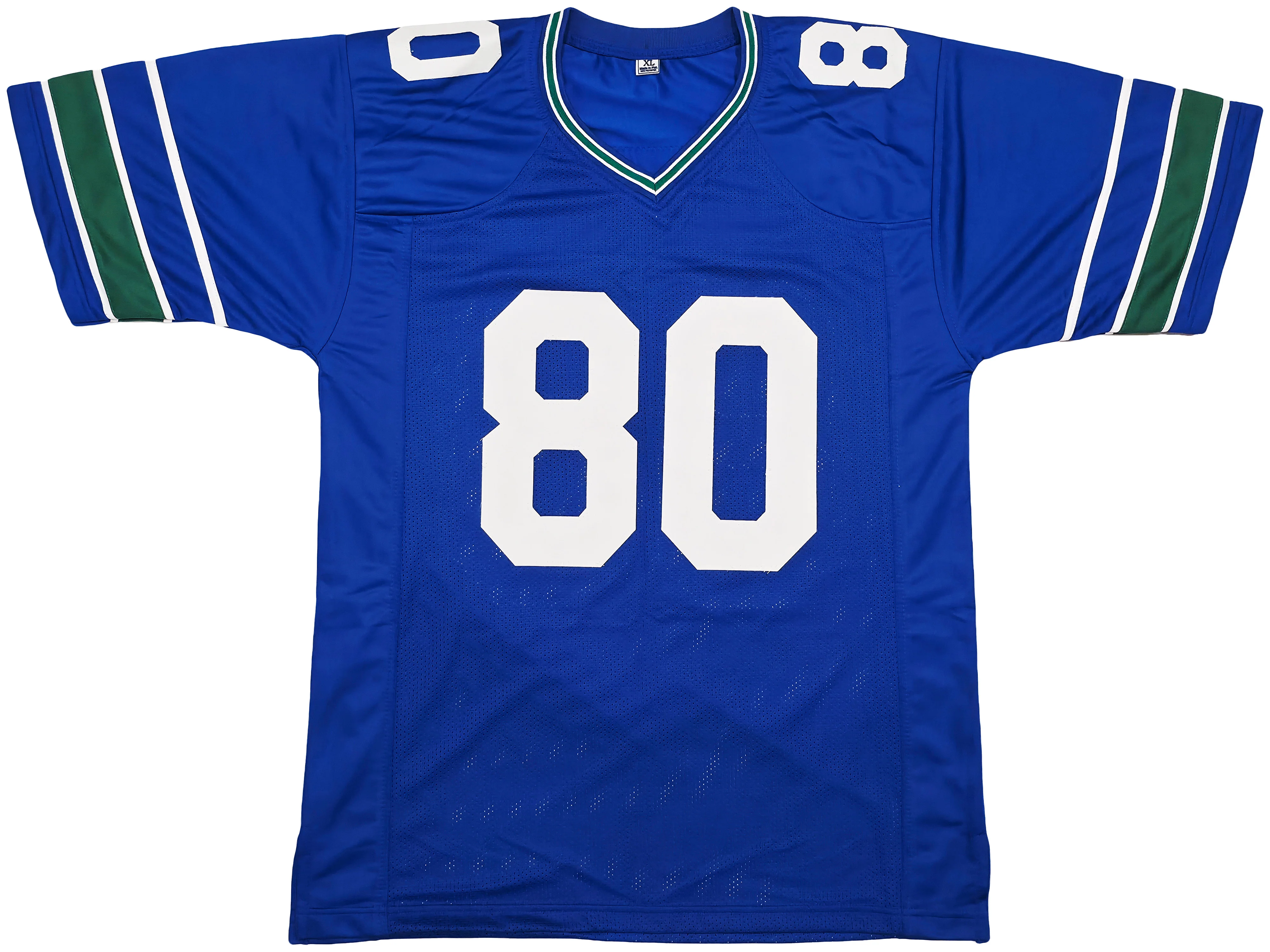 Seattle Seahawks Steve Largent Autographed Blue Jersey "HOF 95" PSA/DNA ITP Stock #253906 - Image 5