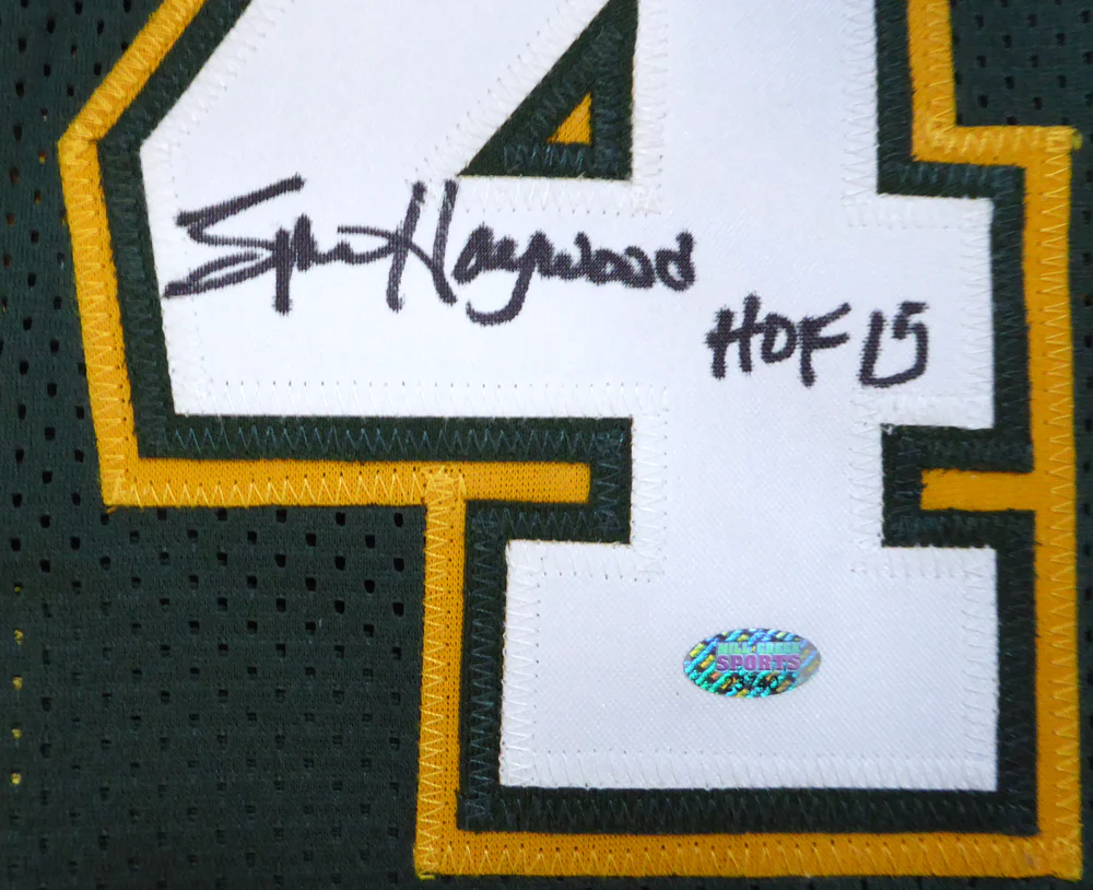 Seattle Sonics Spencer Haywood Autographed Green Jersey "HOF 15" MCS Holo Stock #104224 - Image 3