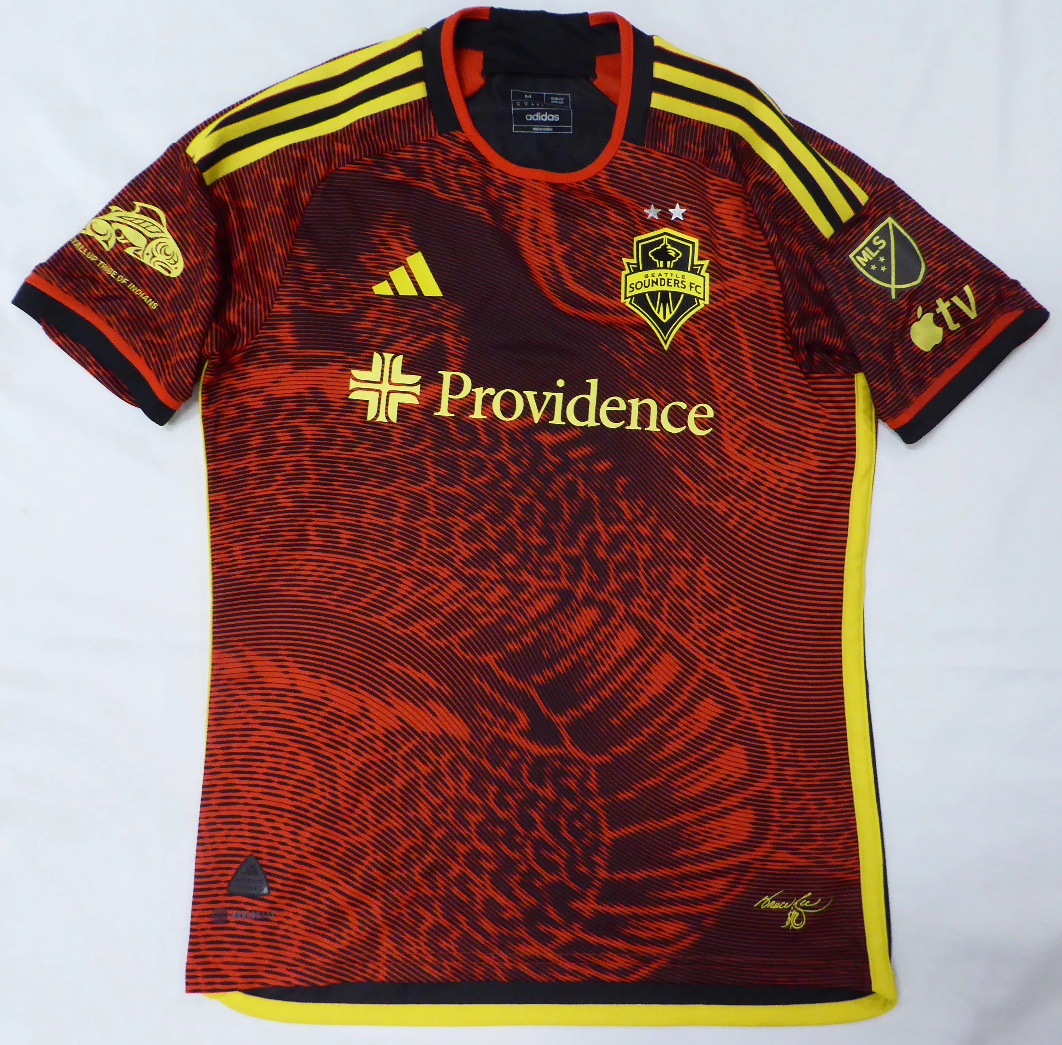 Seattle Sounders Alex Roldan Autographed 2023 Season Match Used Authentic Adidas Black Jersey Fanatics #RG13317745 - Image 4