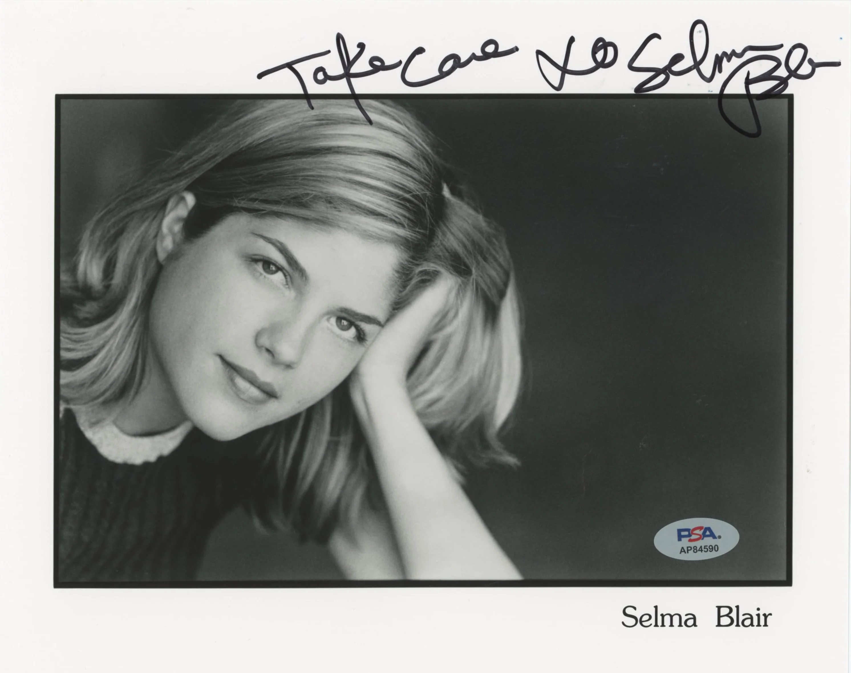 Selma Blair Cruel Intentions "Take Care" Authentic Signed 8x10 Photo PSA AP84590 - Image 2