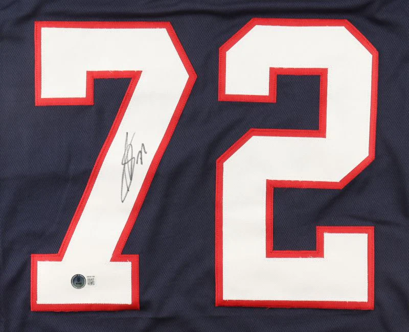 Sergei Bobrovsky Florida Signed Navy Blue Hockey Jersey BAS - Image 2