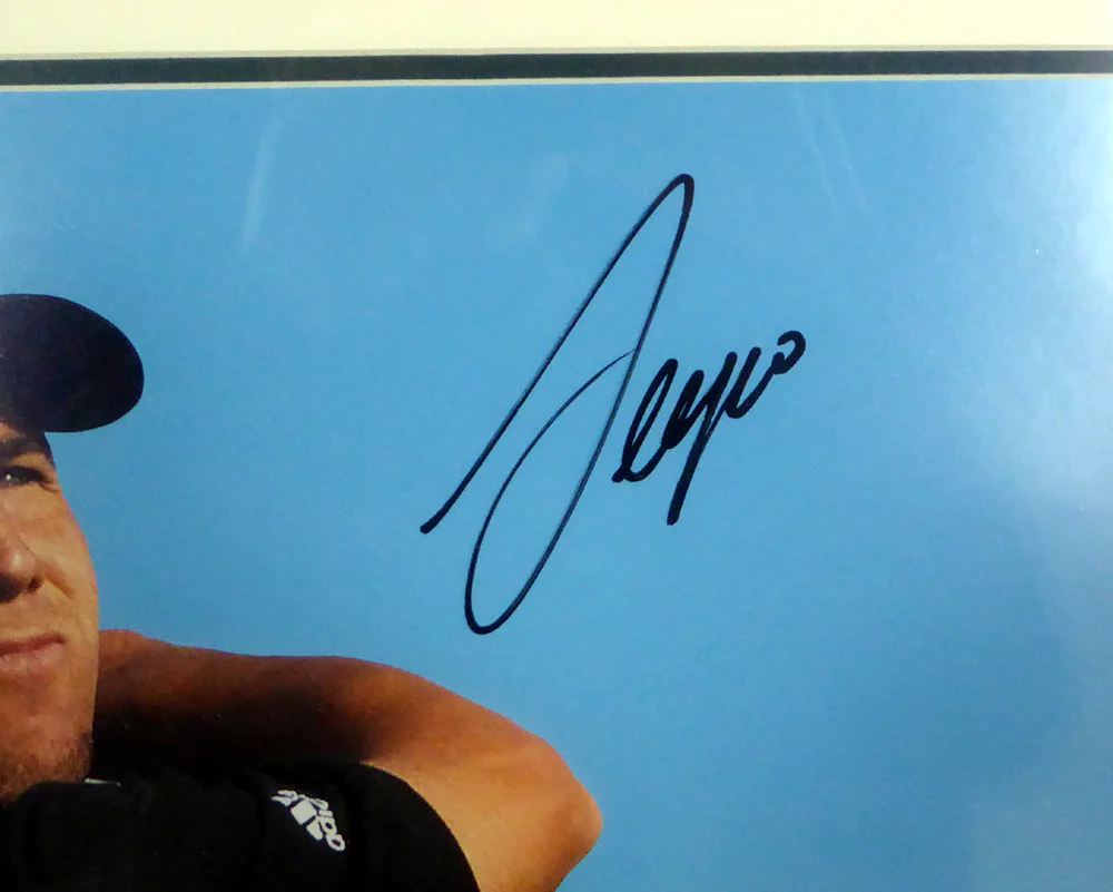 Sergio Garcia Autographed Framed 16x20 Photo LE #/100 UDA Holo Stock #146666 - Image 2