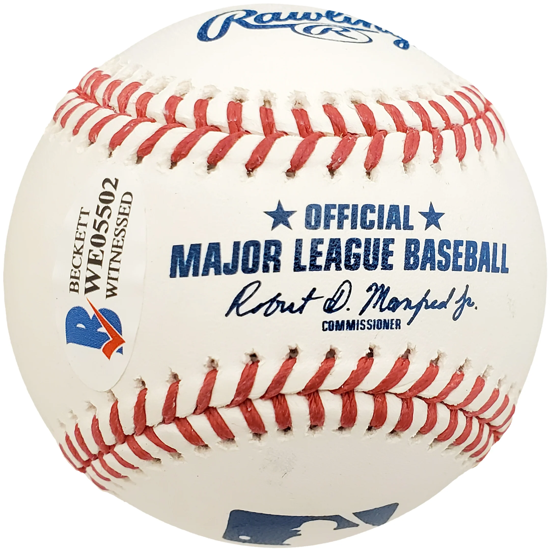 Shane Bieber Autographed Official MLB Baseball Cleveland Indians "2020 AL Cy Young" Beckett BAS Stock #185692 - Image 2