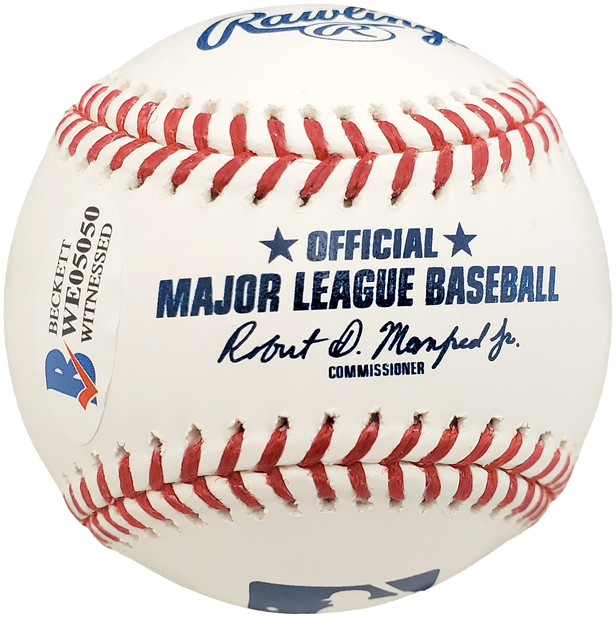 Shane Bieber Autographed Official MLB Baseball Cleveland Indians "Go Tribe" Beckett BAS Stock #185108 - Image 2