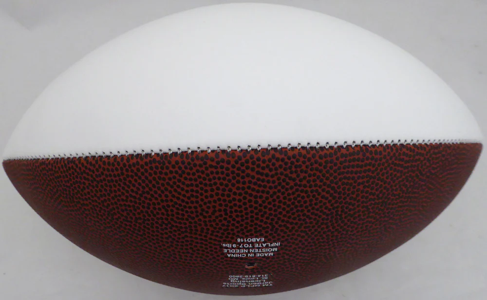 Shaquem Griffin Autographed Seattle Seahawks White Logo Football MCS Holo Stock #134392 - Image 4