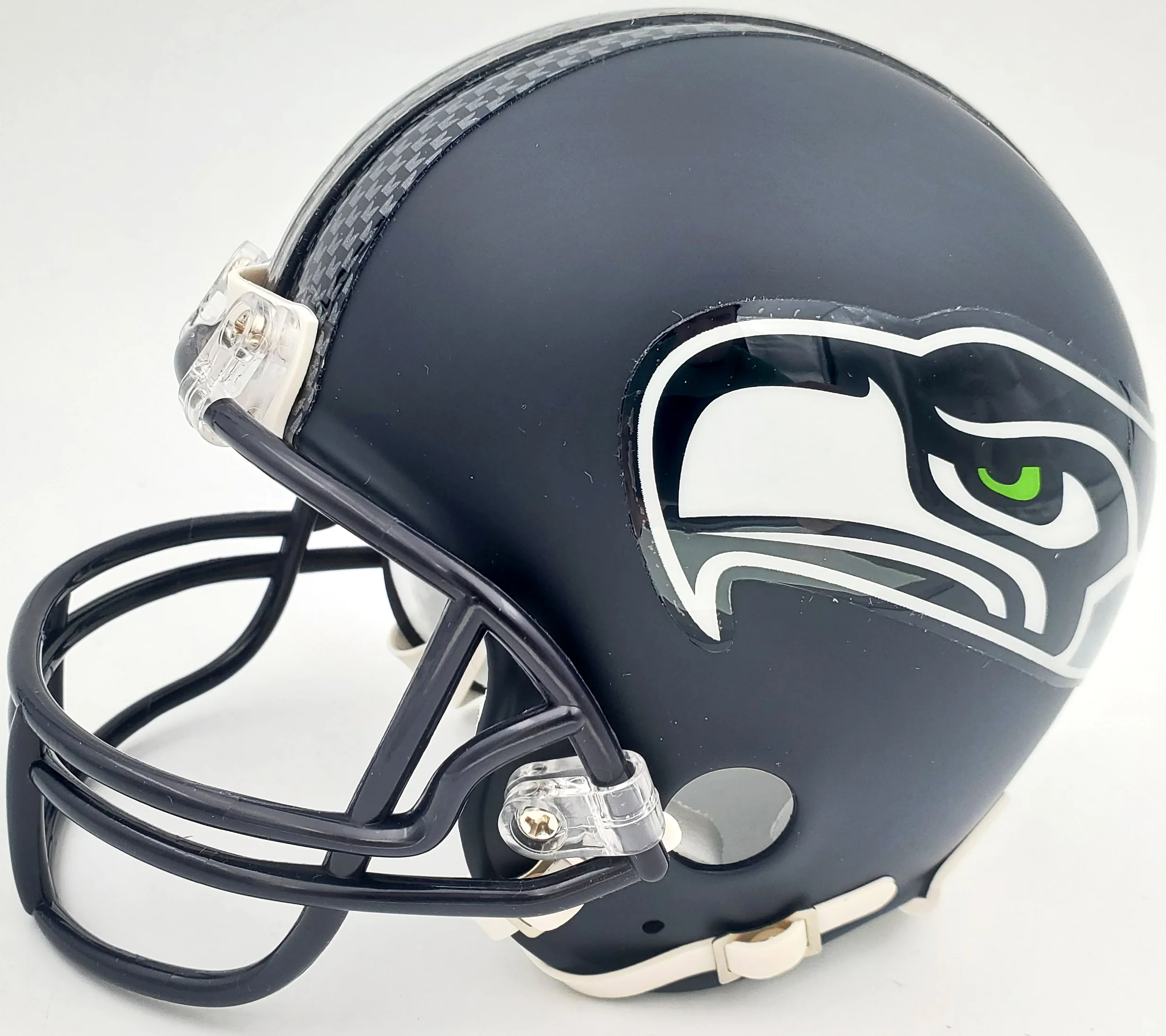 Shaquem & Shaquill Griffin Autographed Seattle Seahawks Mini Helmet In Green MCS Holo Stock #134372 - Image 5