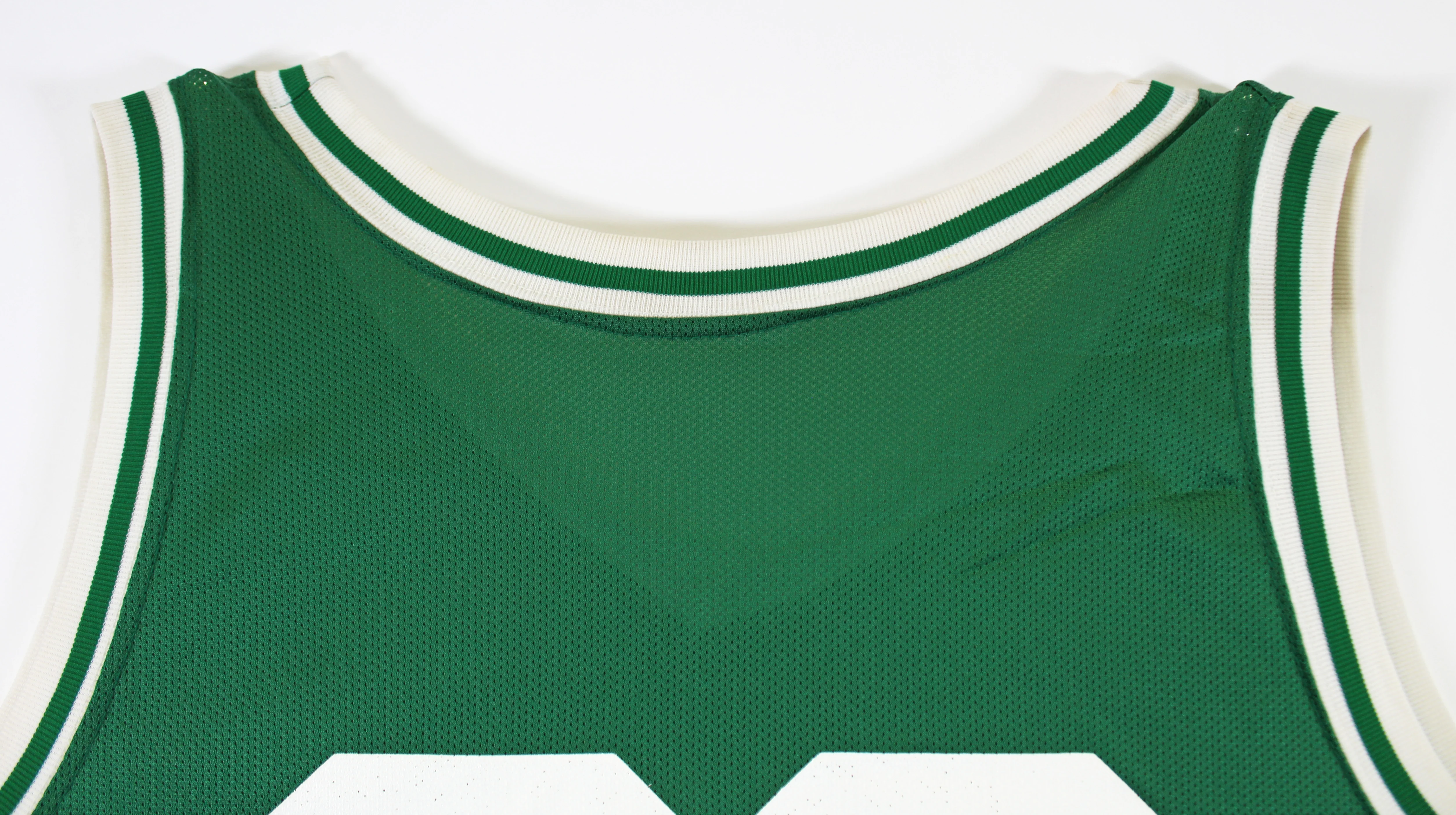 Shaquille O'Neal Game Worn Green 1990 Olympic Festival Jersey SIA Photomatched - Image 10